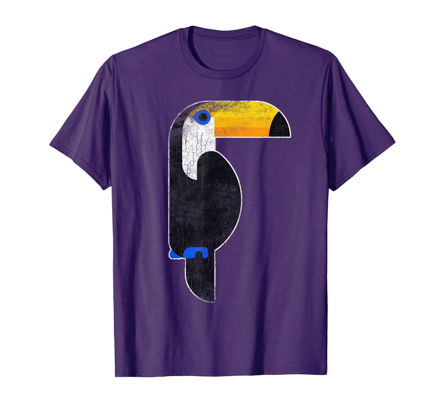 Toucan Costume Nose Tee Mask T Shirt Gifts Tropical Bird T-Shirt