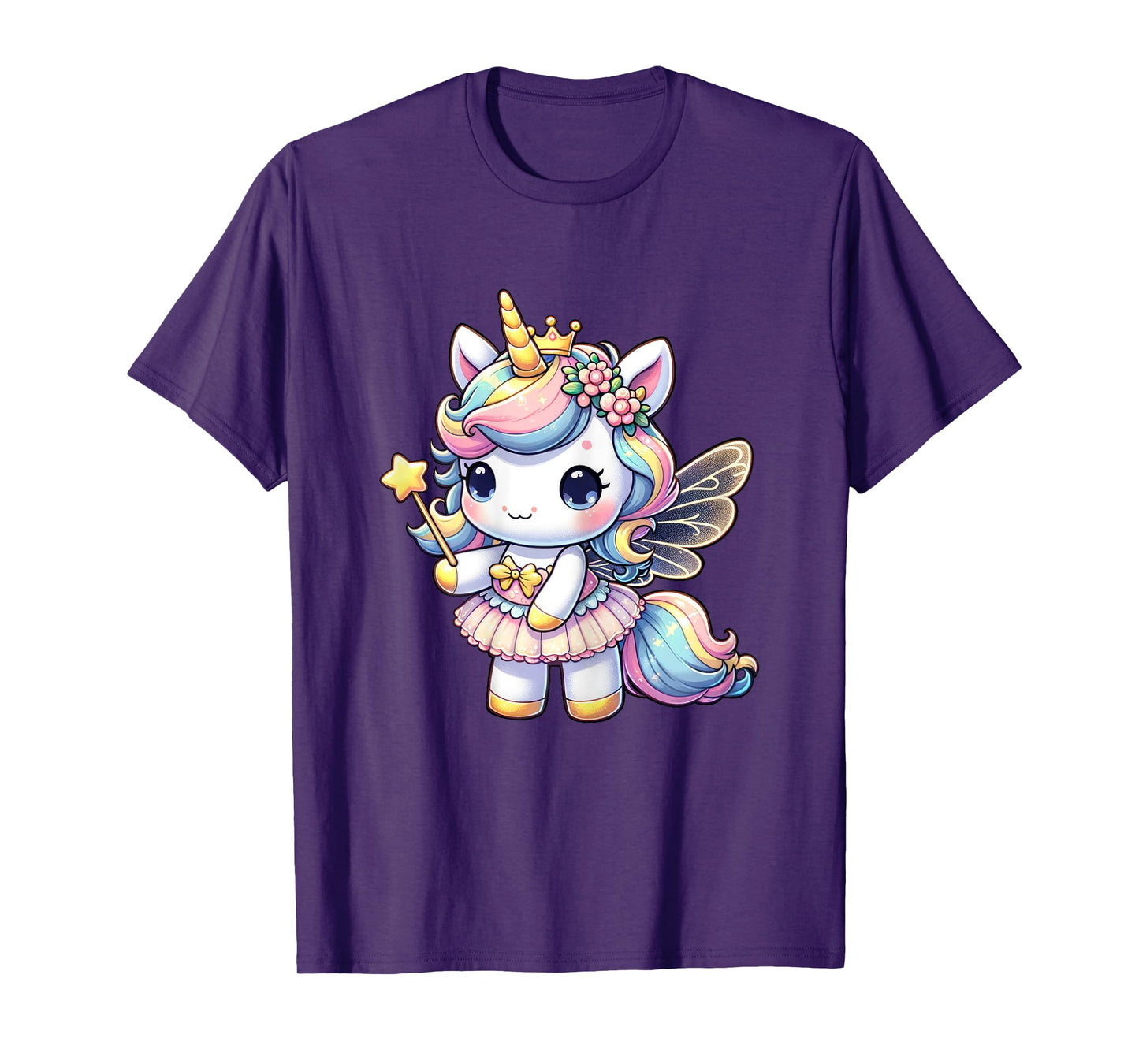 Unicorn Fairy Birthday Unicorn Party Girls Outfit T-Shirt