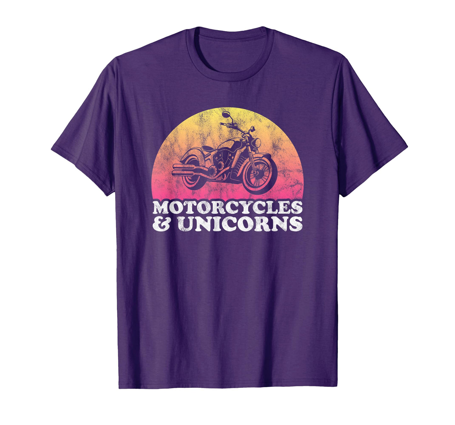 Motorcycle and Unicorn Motorcycles and Unicorns T-Shirt