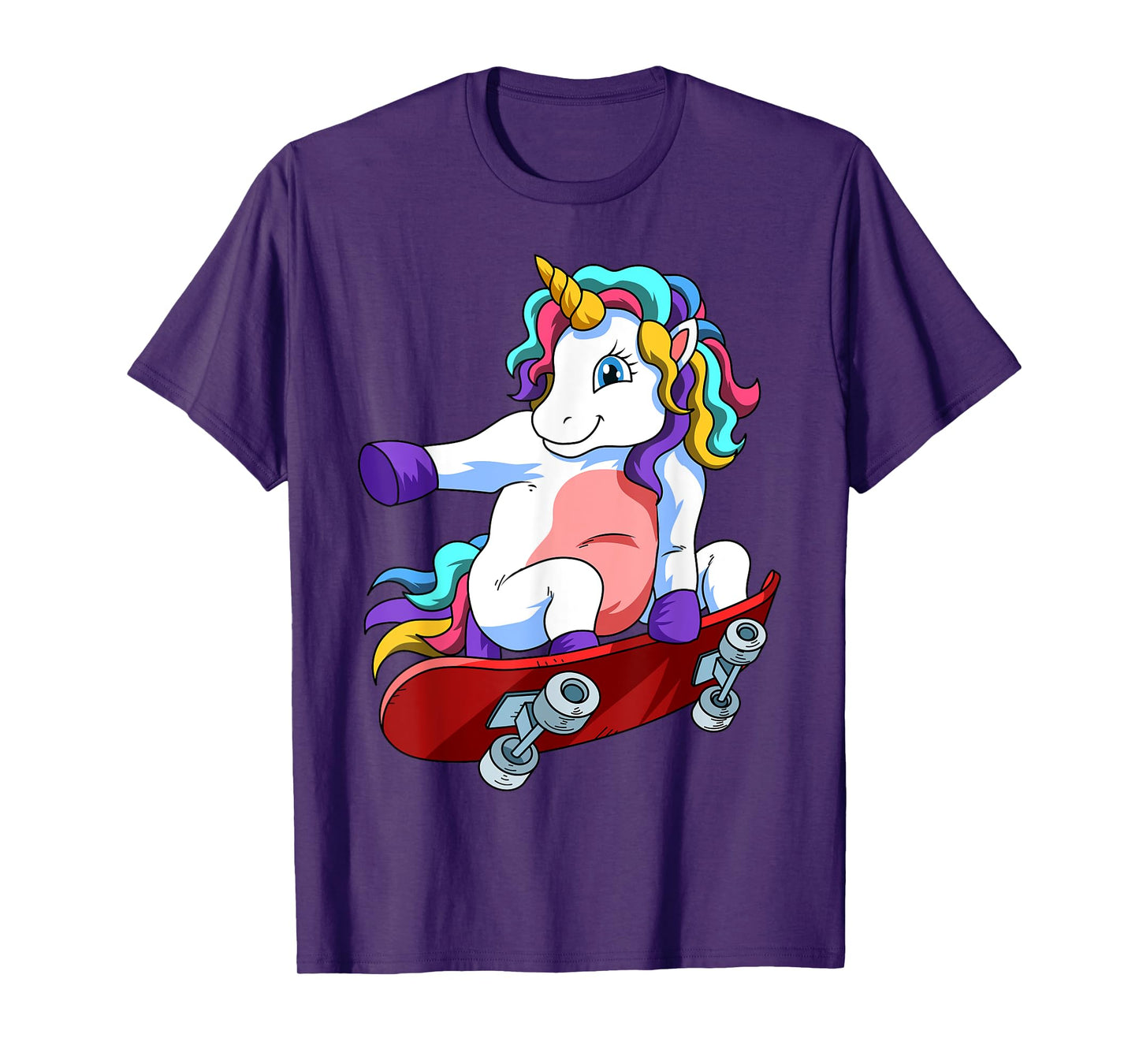 Skateboard Unicorn Lover Skateboarder Skateboarding Skate T-Shirt
