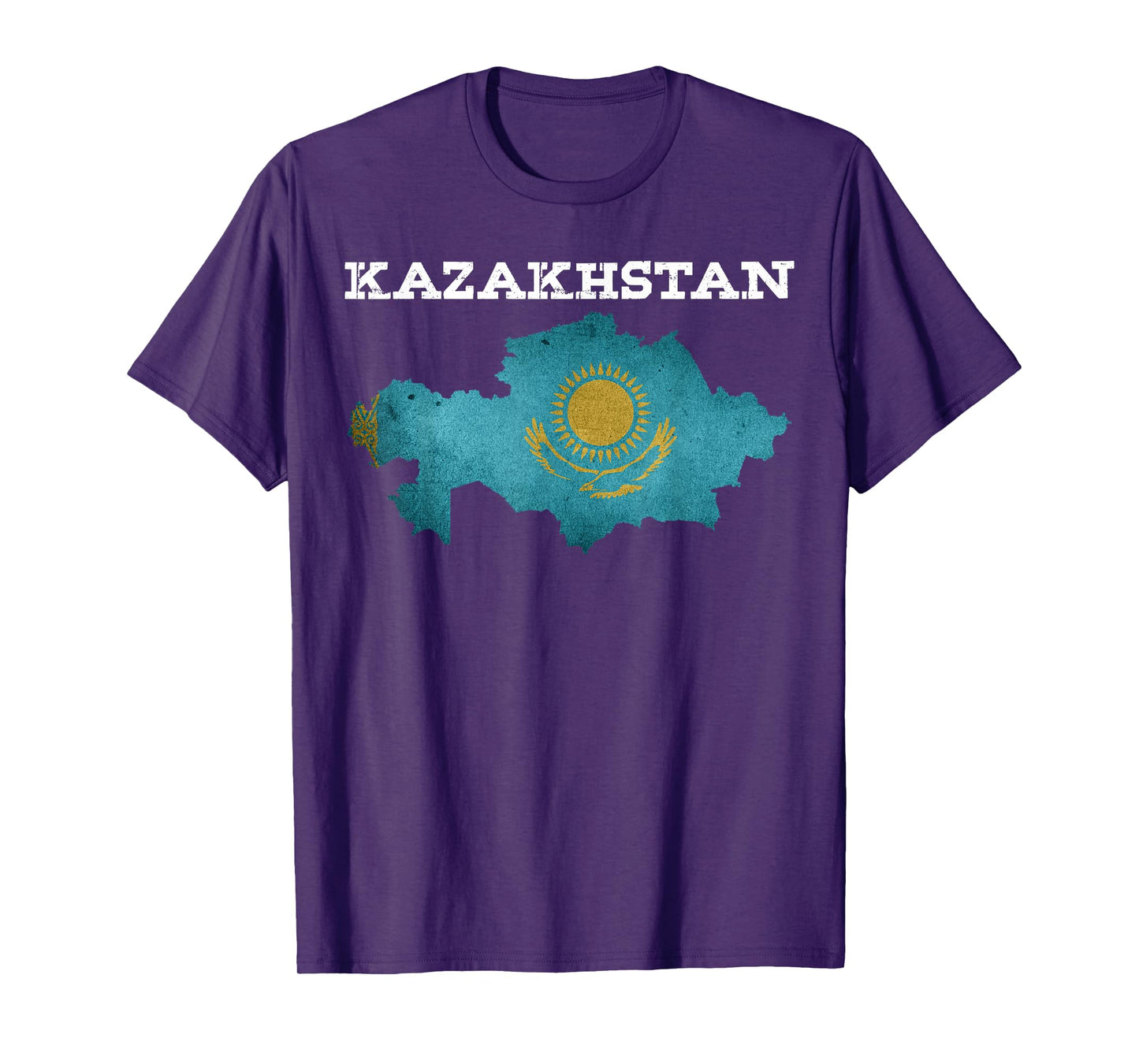 Kazakhstan T-Shirt Patriotic Heritage Eagle Kazakh Flag Gift Women Kids Men T-Shirt