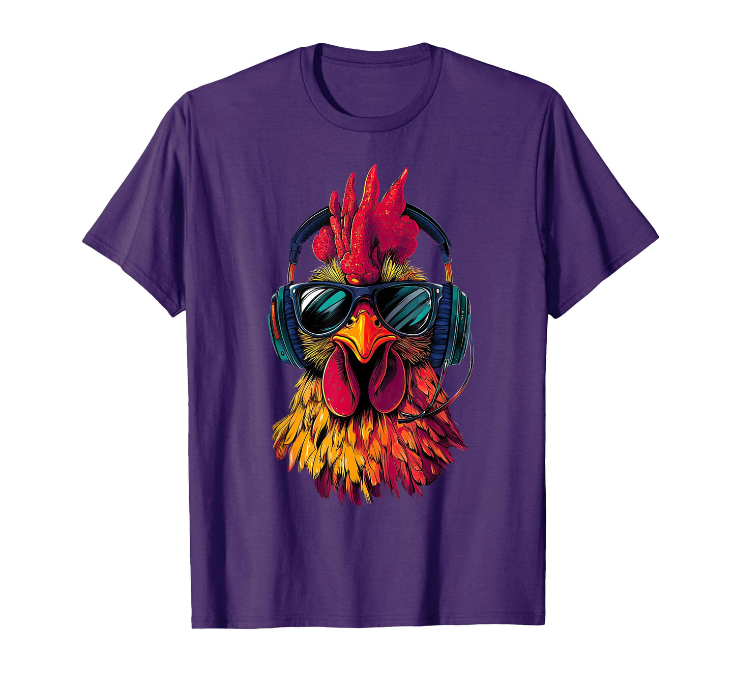 Funny Chicken cool Graffiti Urban art street T-Shirt