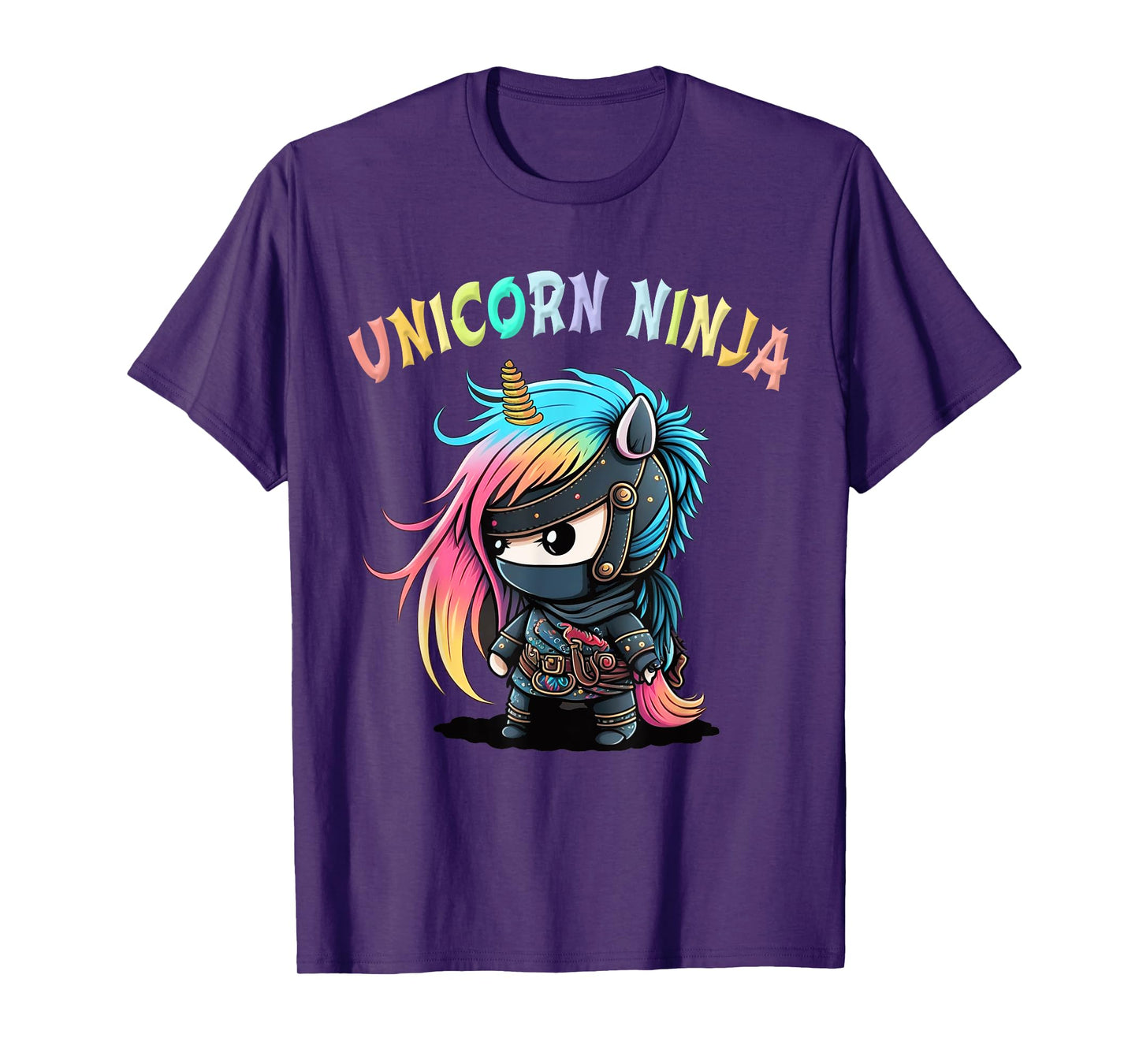 UNICORN NINJA Girls In Training Kids Kinder Teachers Squad T-Shirt