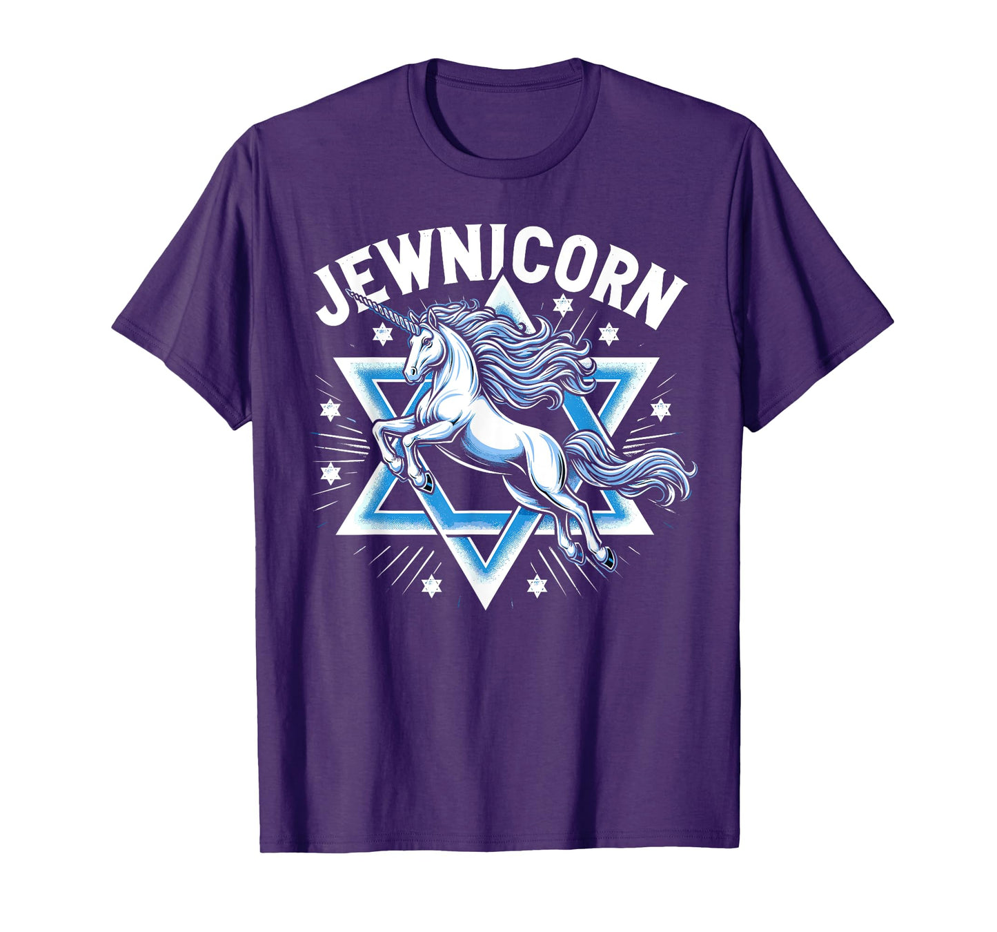 Jewnicorn Funny Jewish Hanukkah Jewnicorn T-Shirt