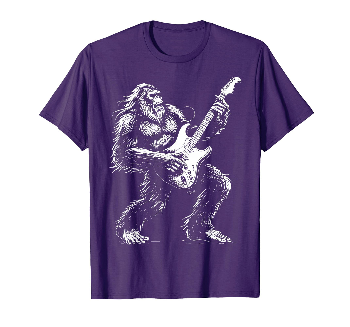 Bigfoot Guitar T-Shirt