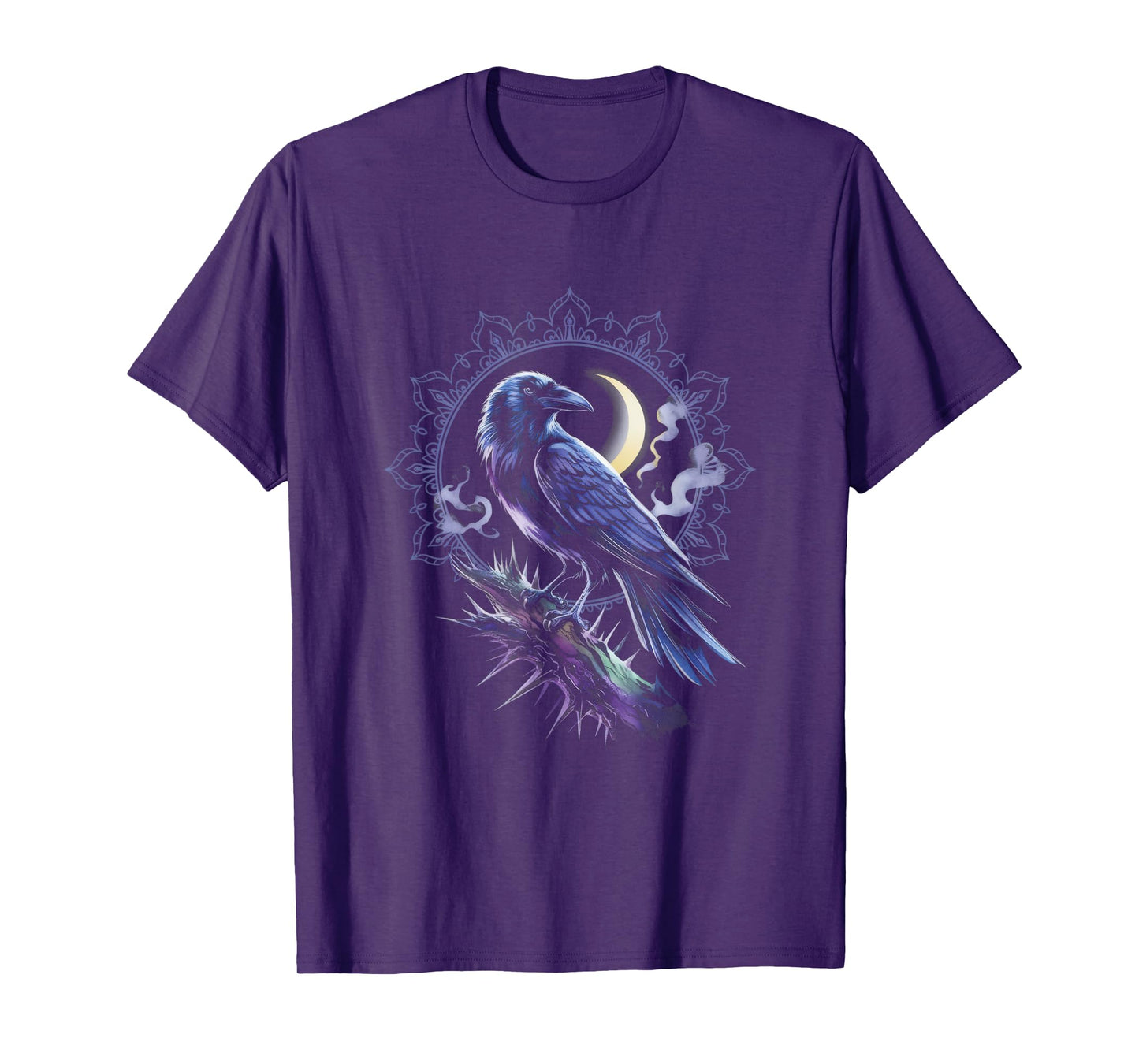 Raven Crow Dark Bird Witchcraft Omens T-Shirt
