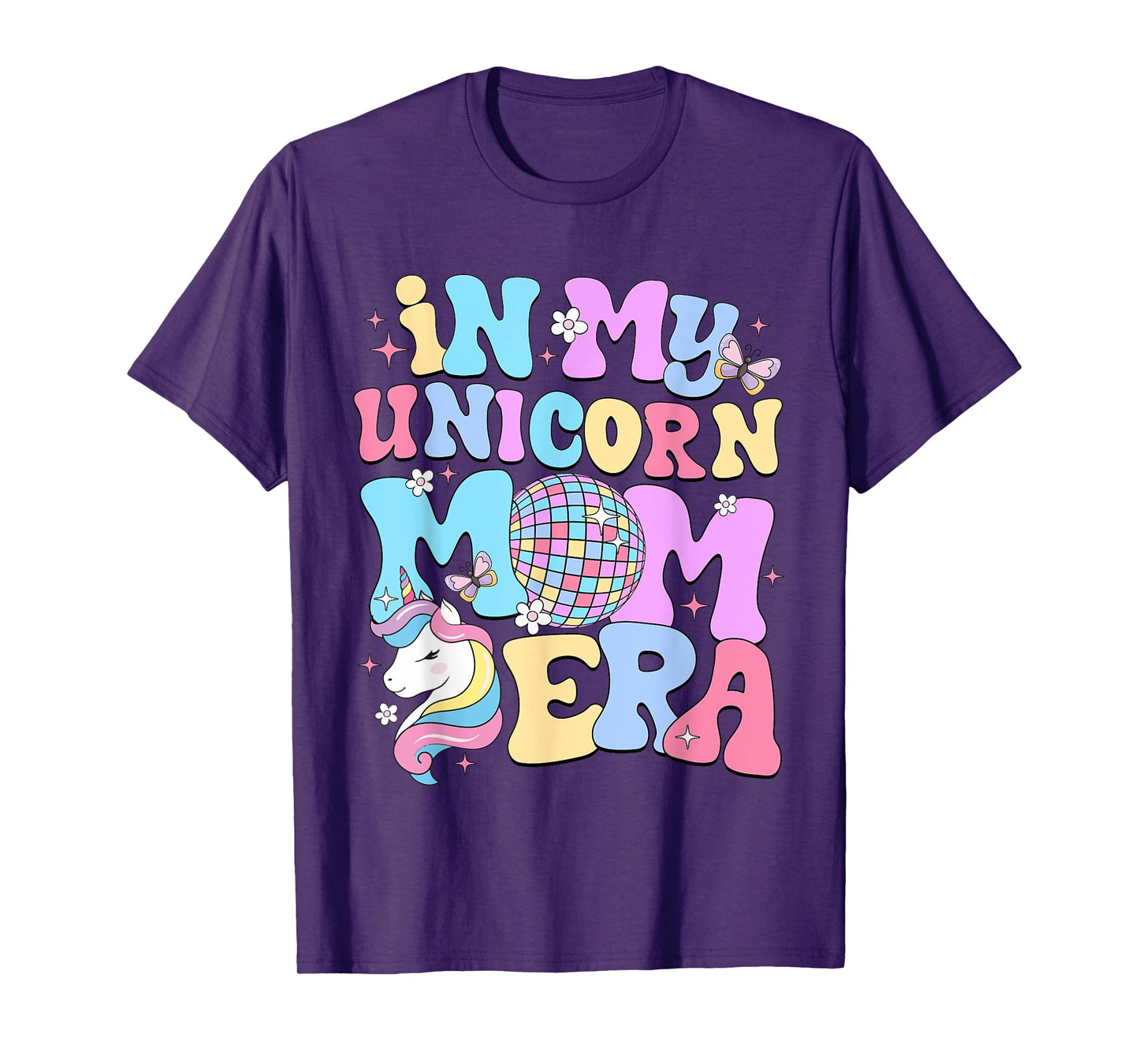 In My Unicorn Mom Era Cute Mother National Unicorn Day T-Shirt