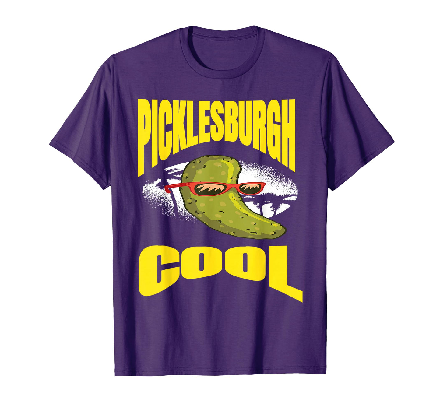 Funny Pittsburgh Humor Picklesburgh Cool Relaxing Pickle T-Shirt