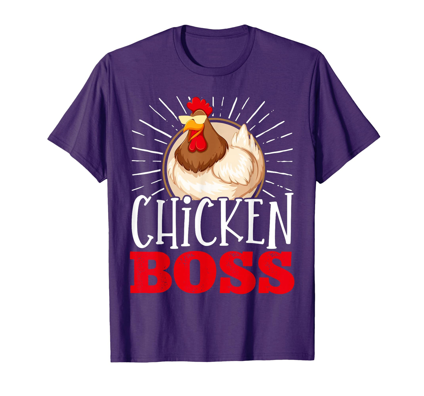 Funny Farmer Animal Pet Chicken Boss Chickens Lover T-Shirt