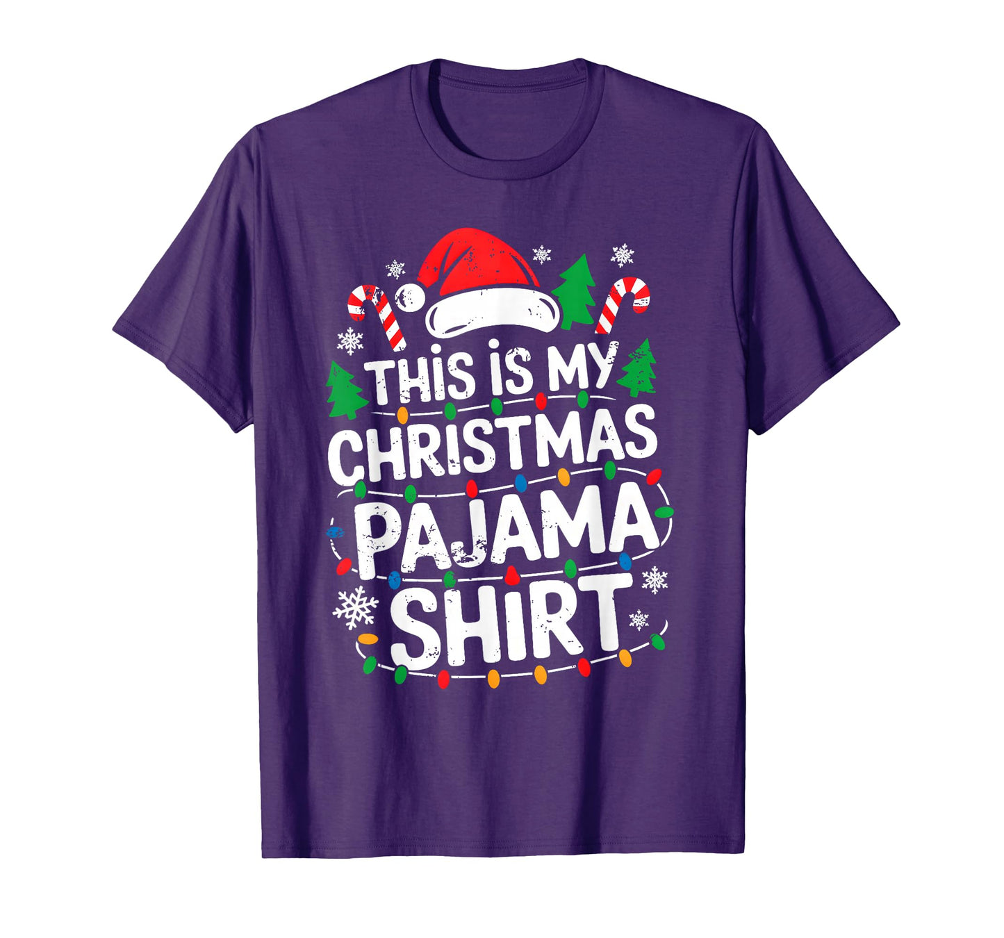 This is My Christmas Pajama Shirt Xmas Family Christmas 2025 T-Shirt
