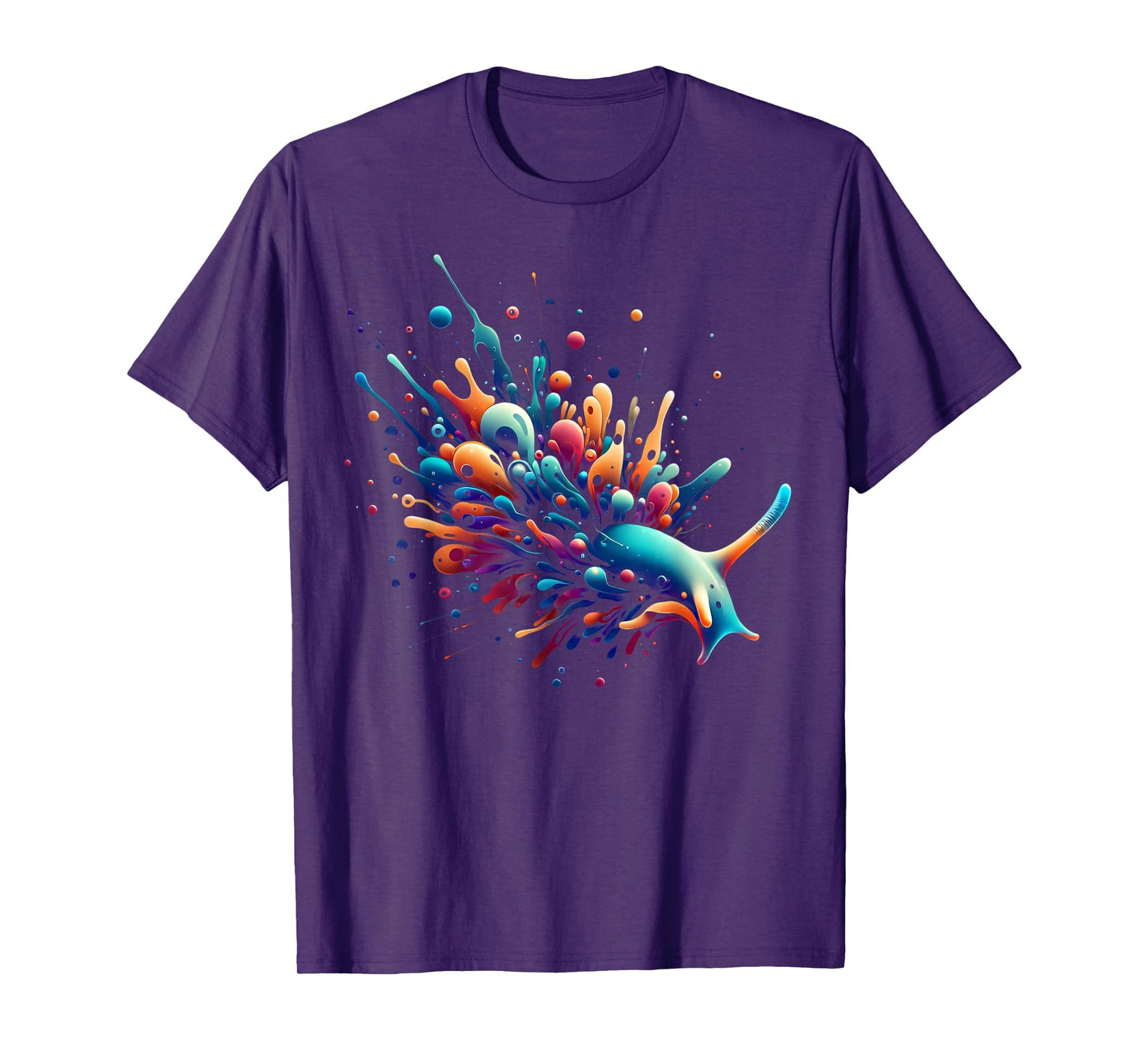 Nudibranch Minimalist and Vibrant Style Christmas Birthday T-Shirt