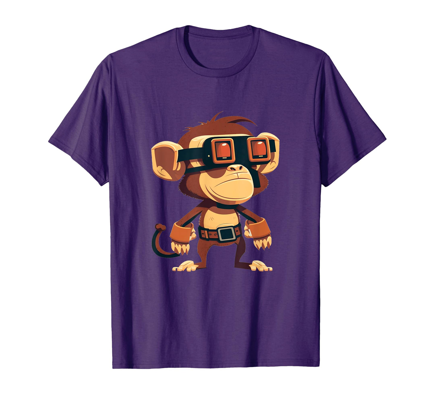 VR Developer Monkey VR Gamer Virtual Reality VR Gaming T-Shirt