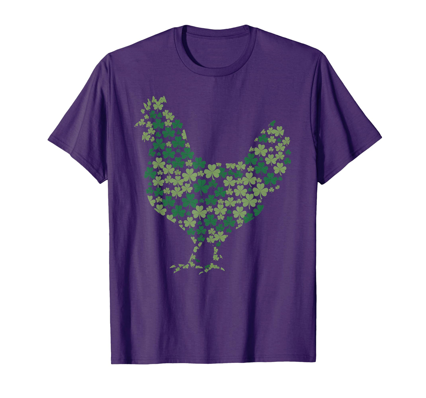 St Patricks Day Shamrock Chicken Saint Pattys Irish Women T-Shirt