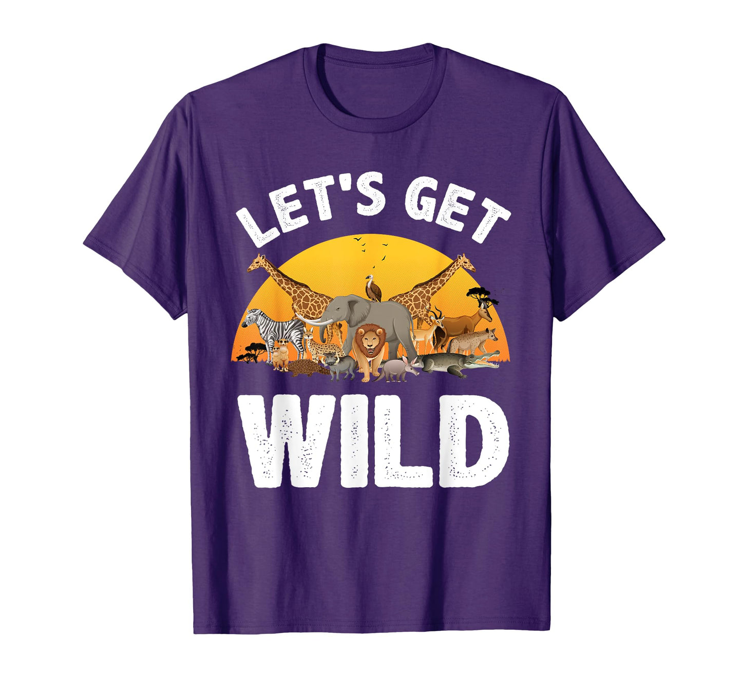 Funny Safari Design For Men Women Kids Safari Animal Lovers T-Shirt