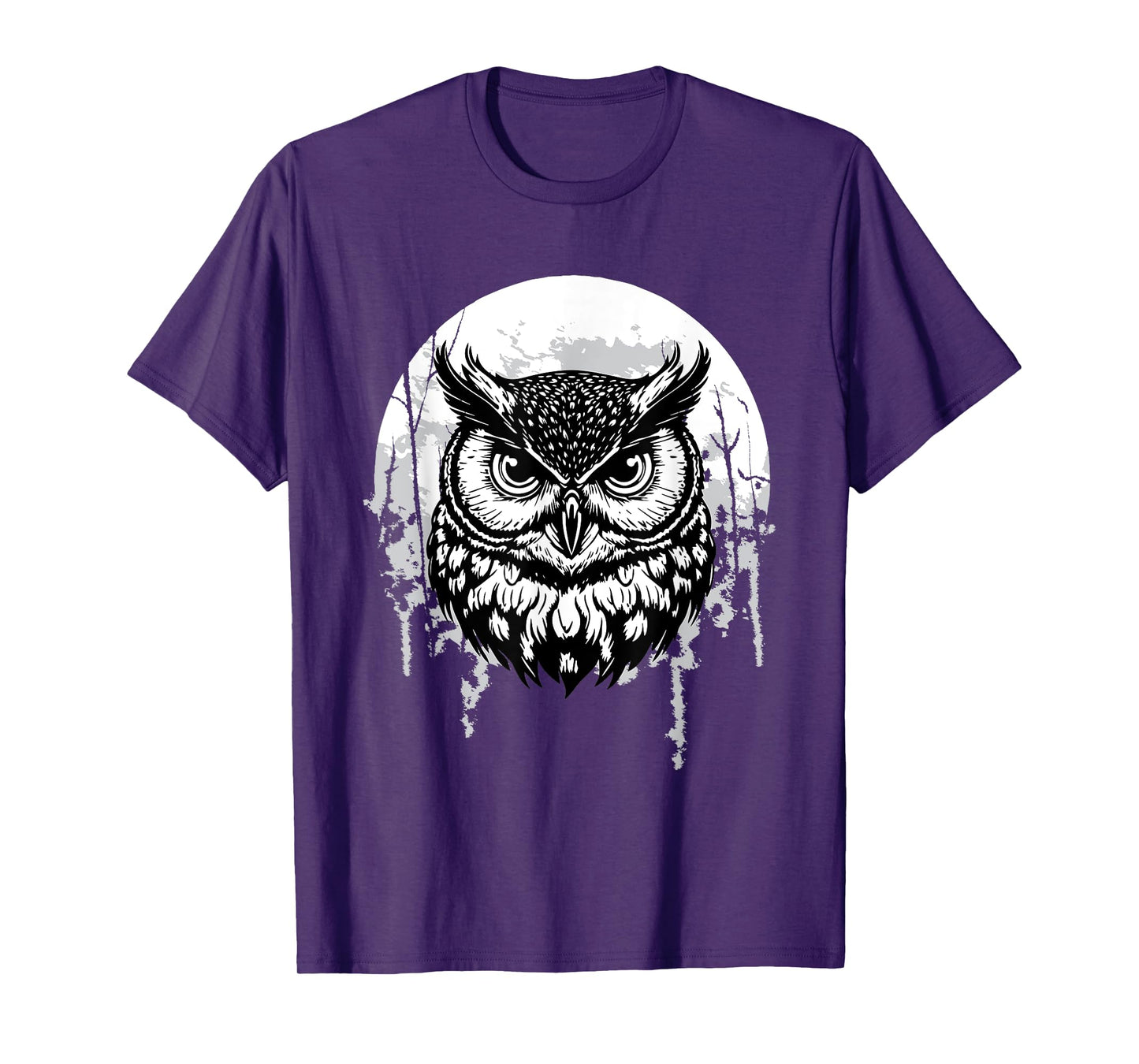 Midnight Owl - Birds Nature Lover Ornithologist Ornithology T-Shirt