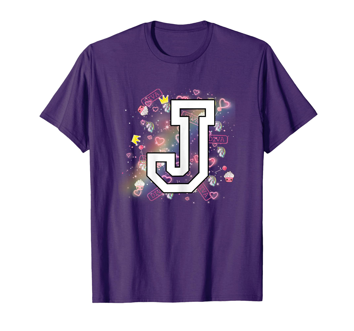 Kids Letter J Clothing For a Girl Who's Name Starts With J T-Shirt