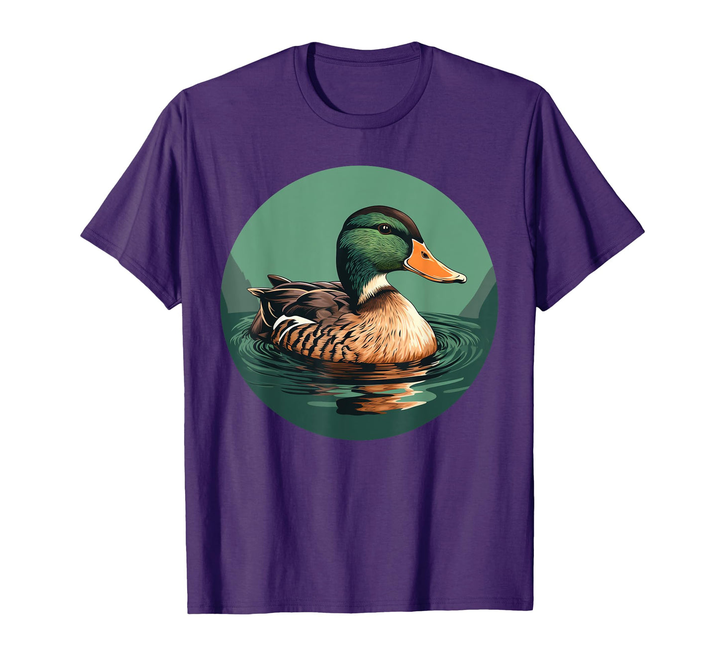 Cool looking Mallard Duck for Bird and Animals watching Fans T-Shirt