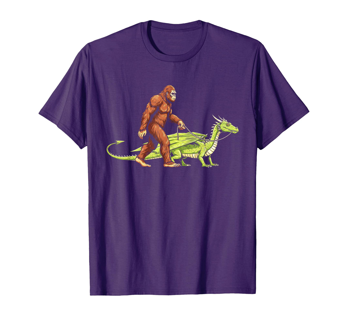 Bigfoot Walking Dragon for Women Men Kids Dragons Lover T-Shirt