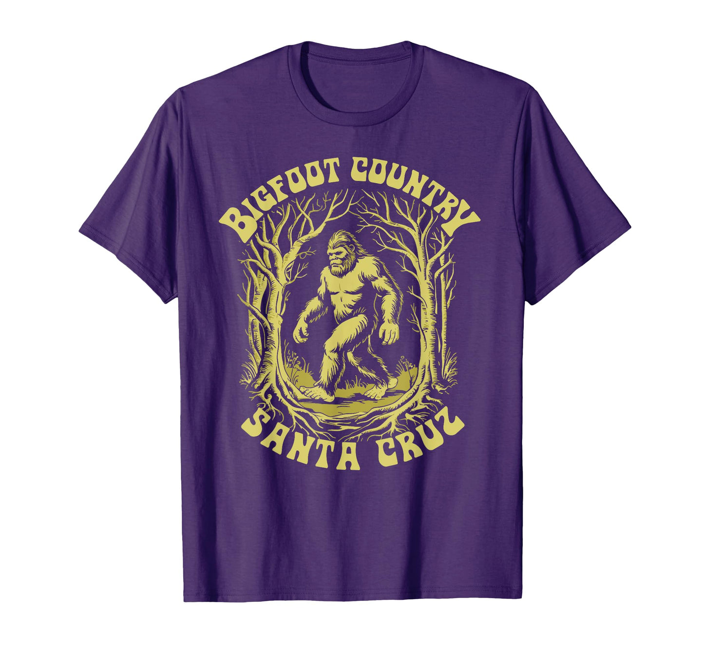 Santa Cruz Bigfoot Country Retro Sasquatch Lover Classic T-Shirt