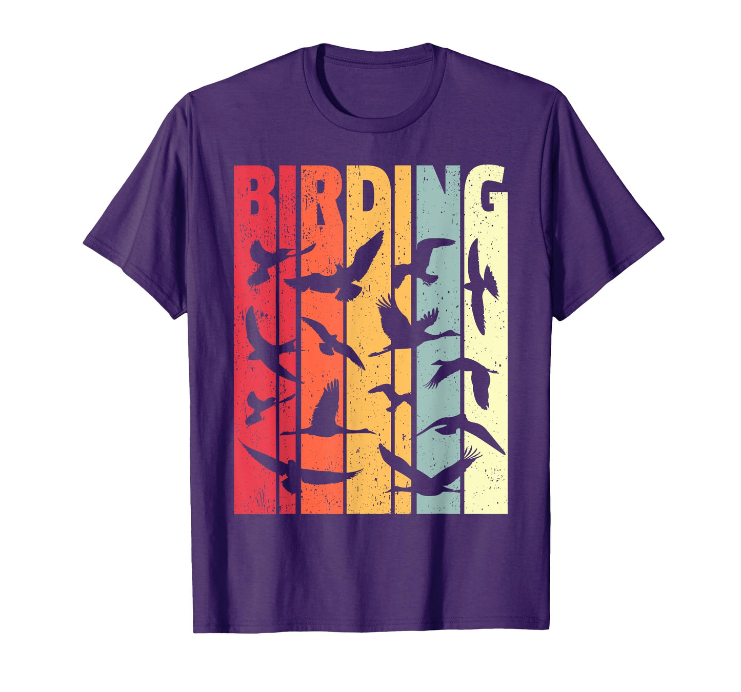 Birding Retro Birdwatcher Birder T-Shirt