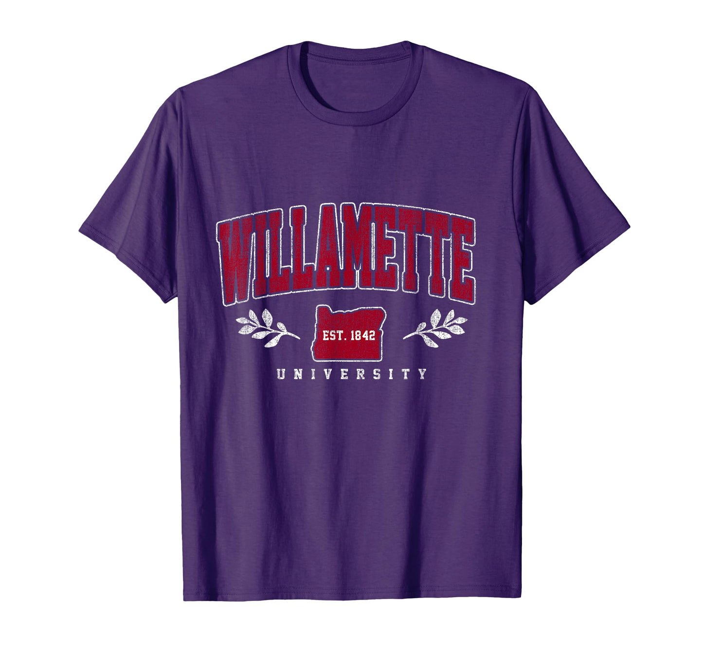 Willamette Institute of Technology Arch Retro for Men Women T-Shirt