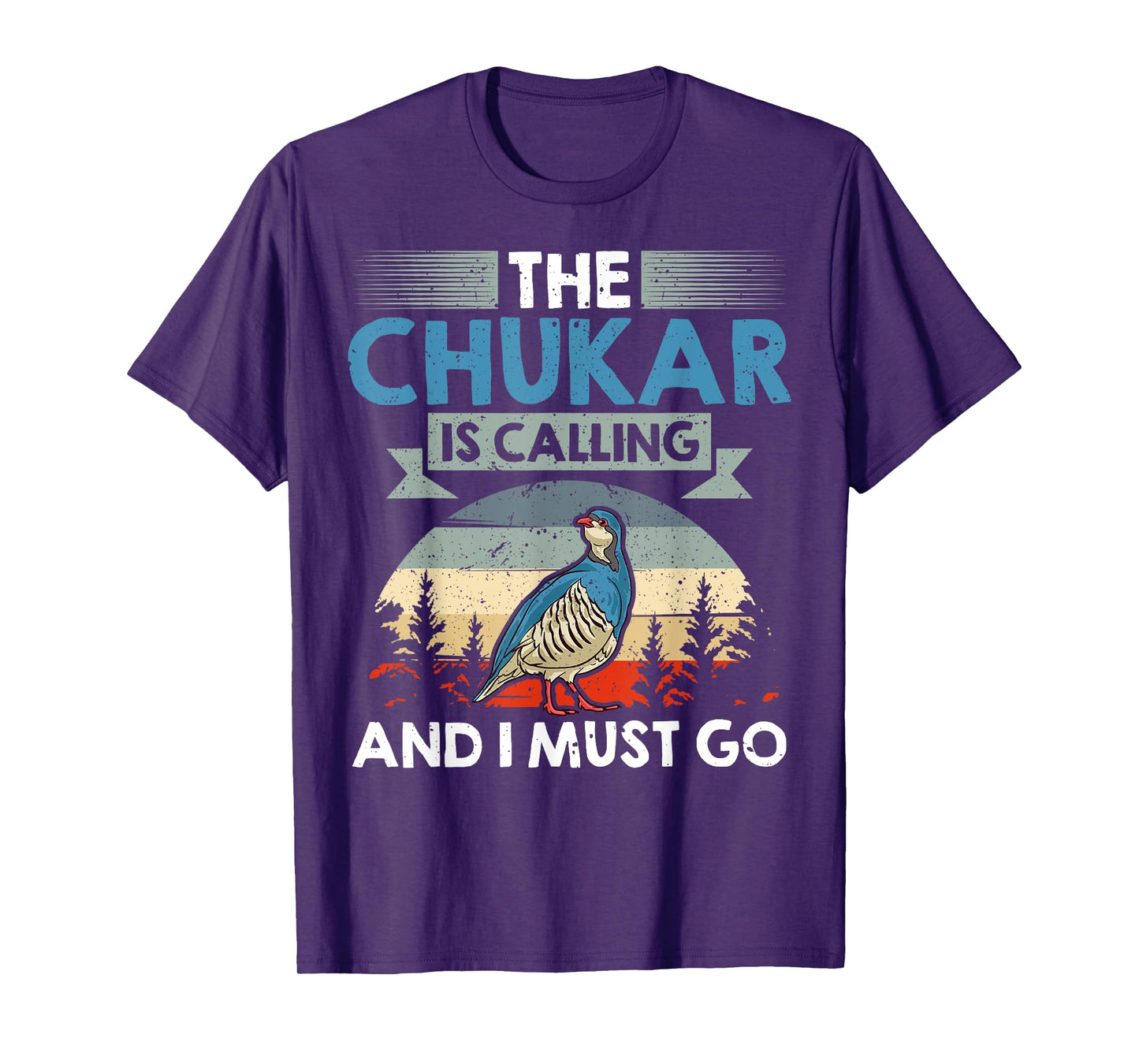 Chukar Hunting Flying Bird Animals Hunt T-Shirt