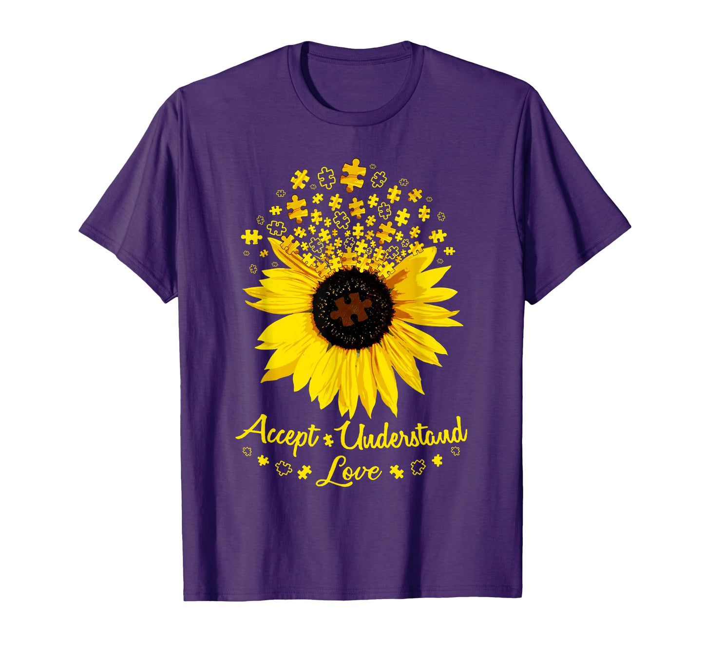 Sunflower Accept Understand Love T-Shirt