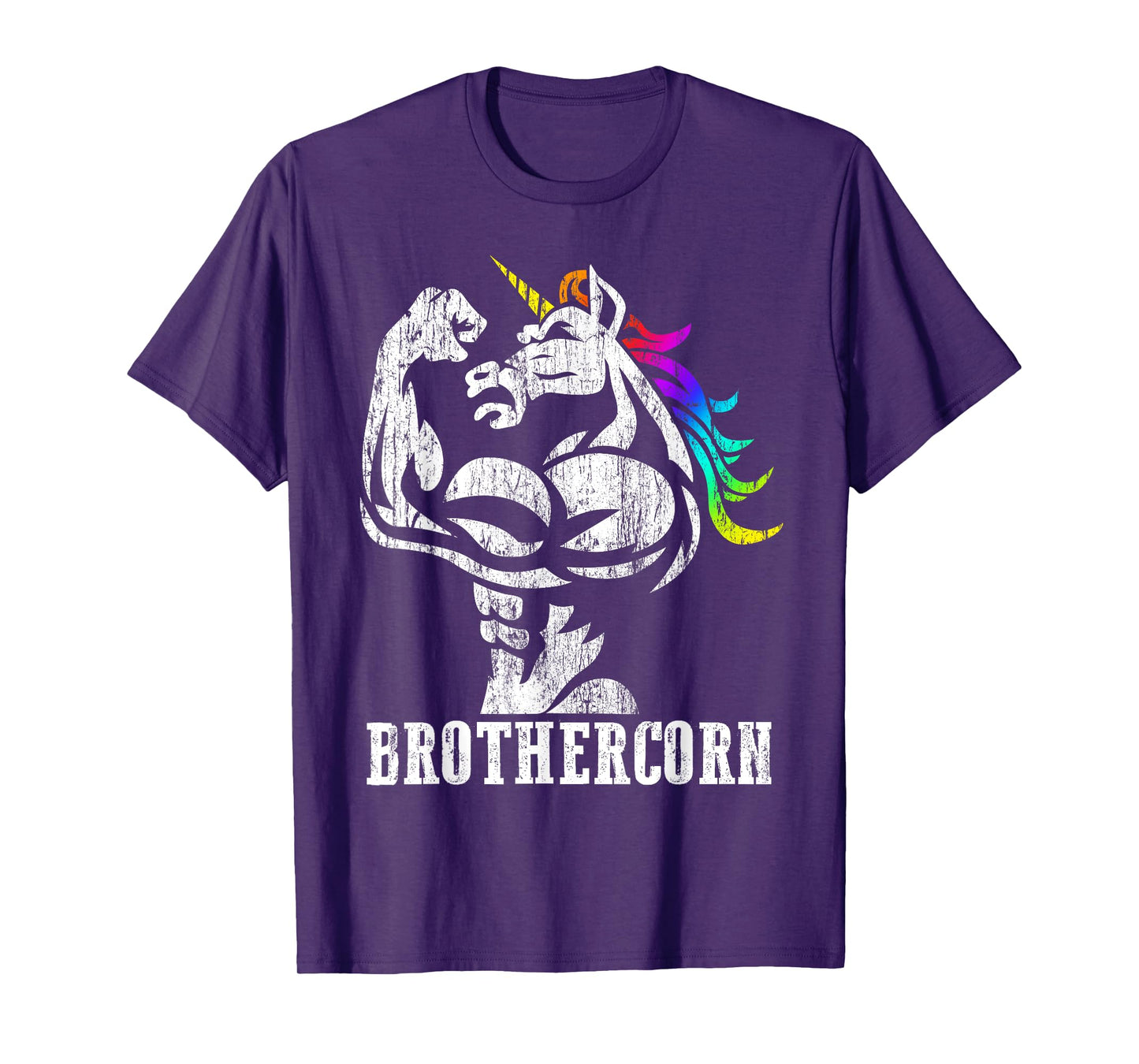 Brothercorn Gift Brother of Unicorn Daughter Sister Birthday T-Shirt