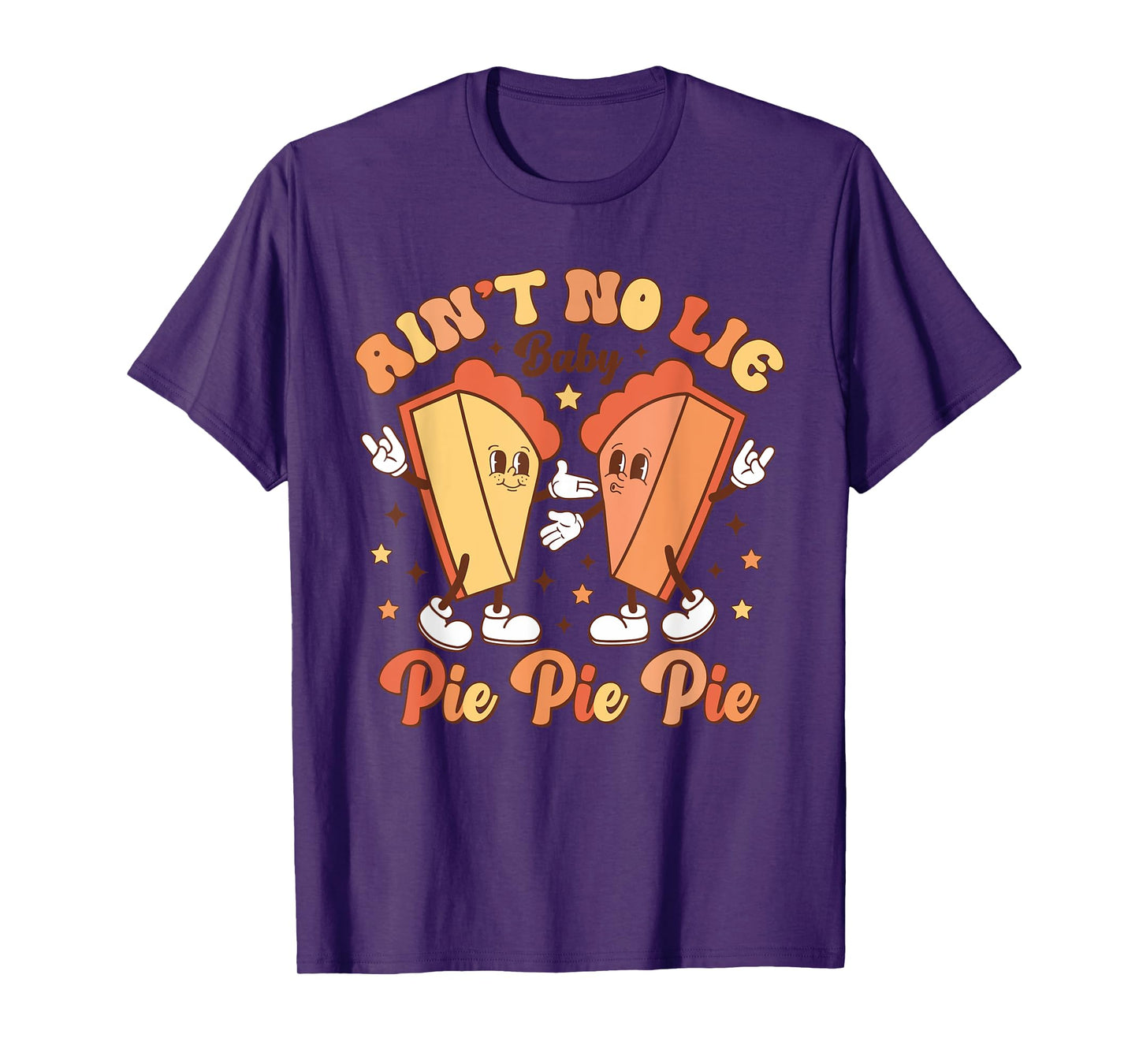 Aint No Lie Baby Pie Thanksgiving Xmas Family Mom Dad Son T-Shirt