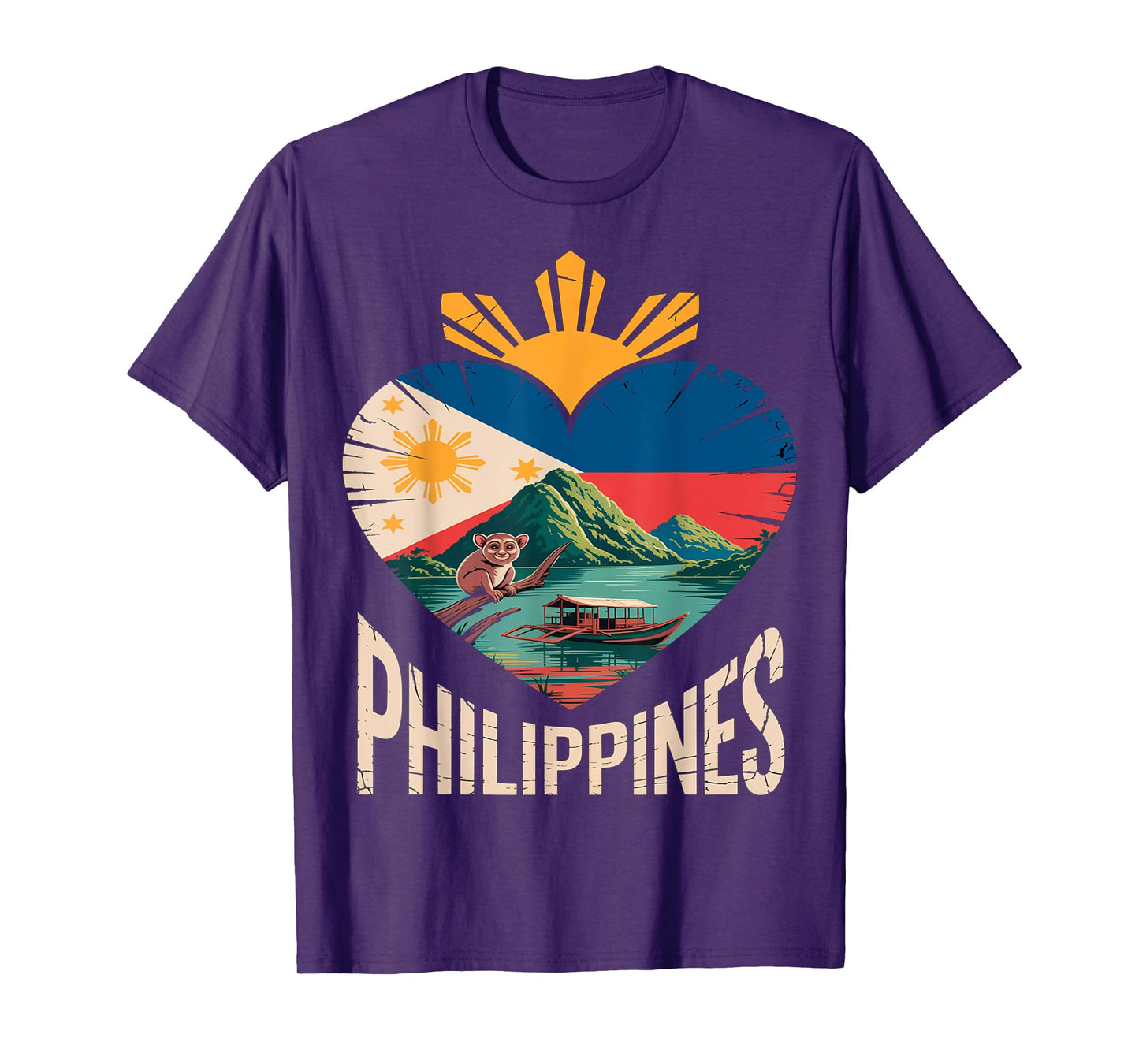 Philippines Heart T-Shirt
