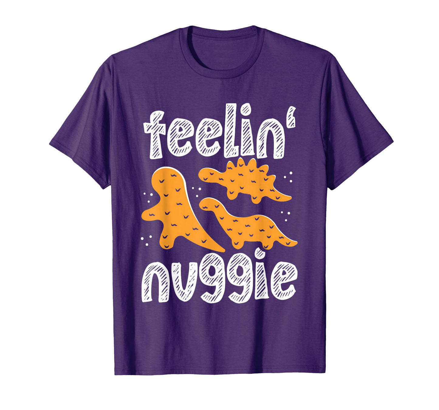 Dinosaur Chicken Nugget Lover Unique Dino Style T-Shirt