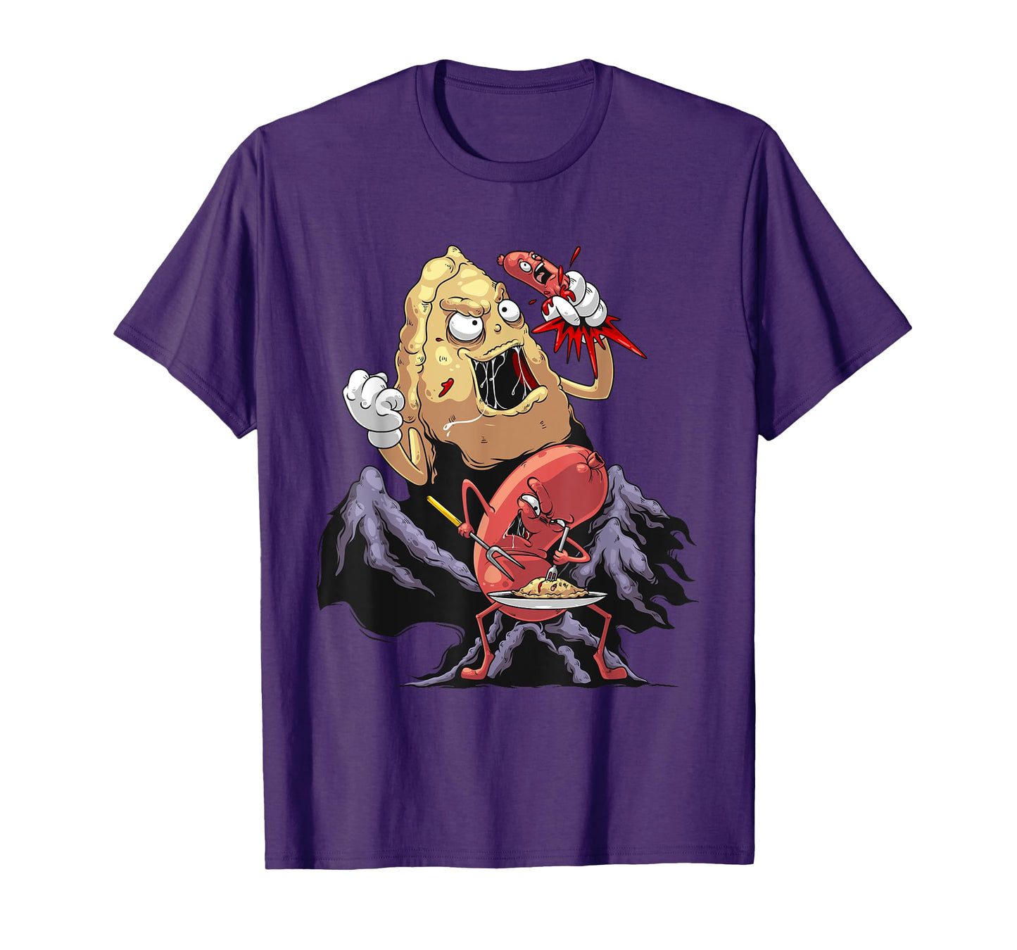 Cool Pierogi And Kielbasa Polish Food | Funny Foodie Gift T-Shirt