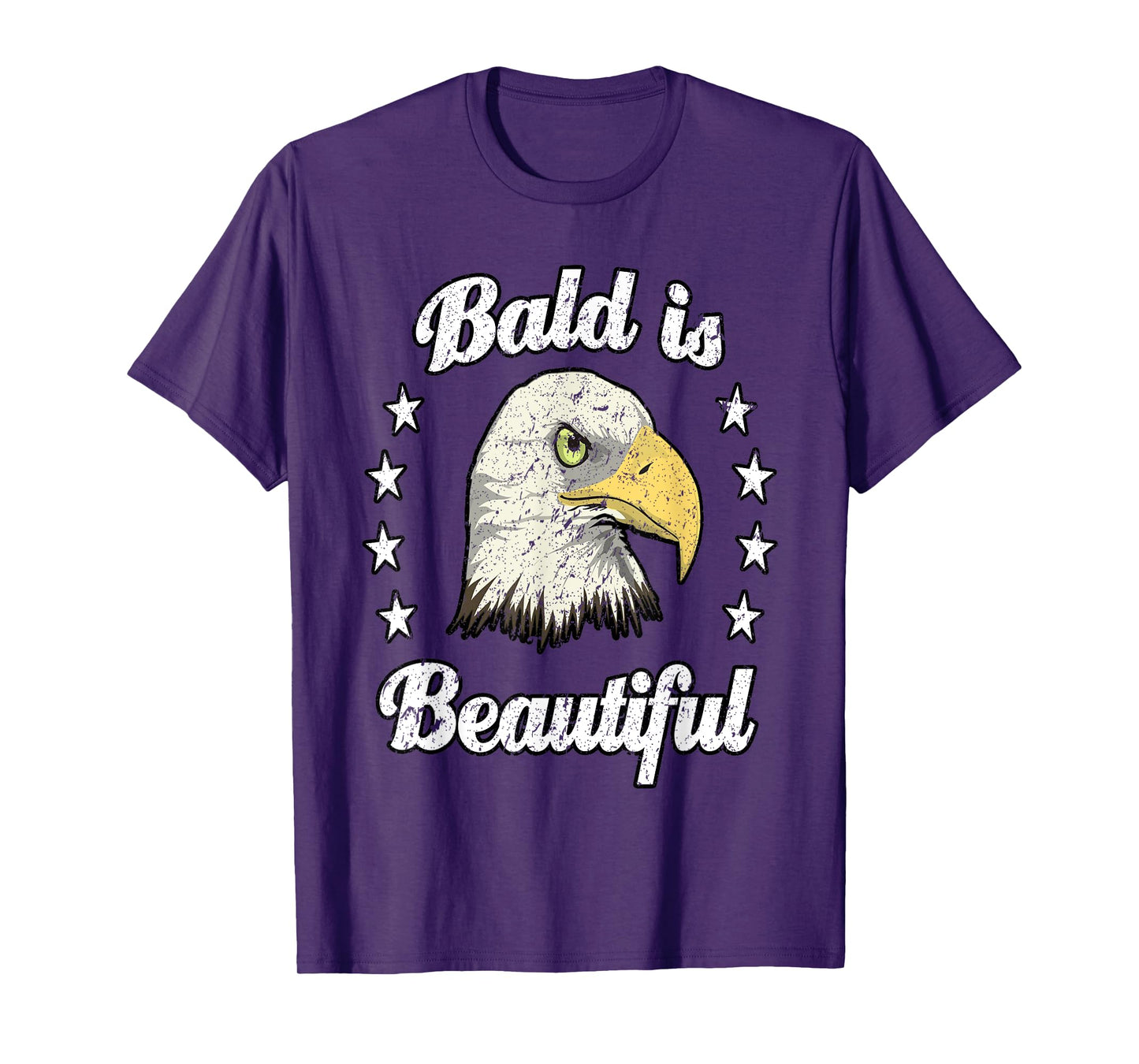 Funny BALD IS BEAUTIFUL T-Shirt - Father's Day Gift for Dad T-Shirt