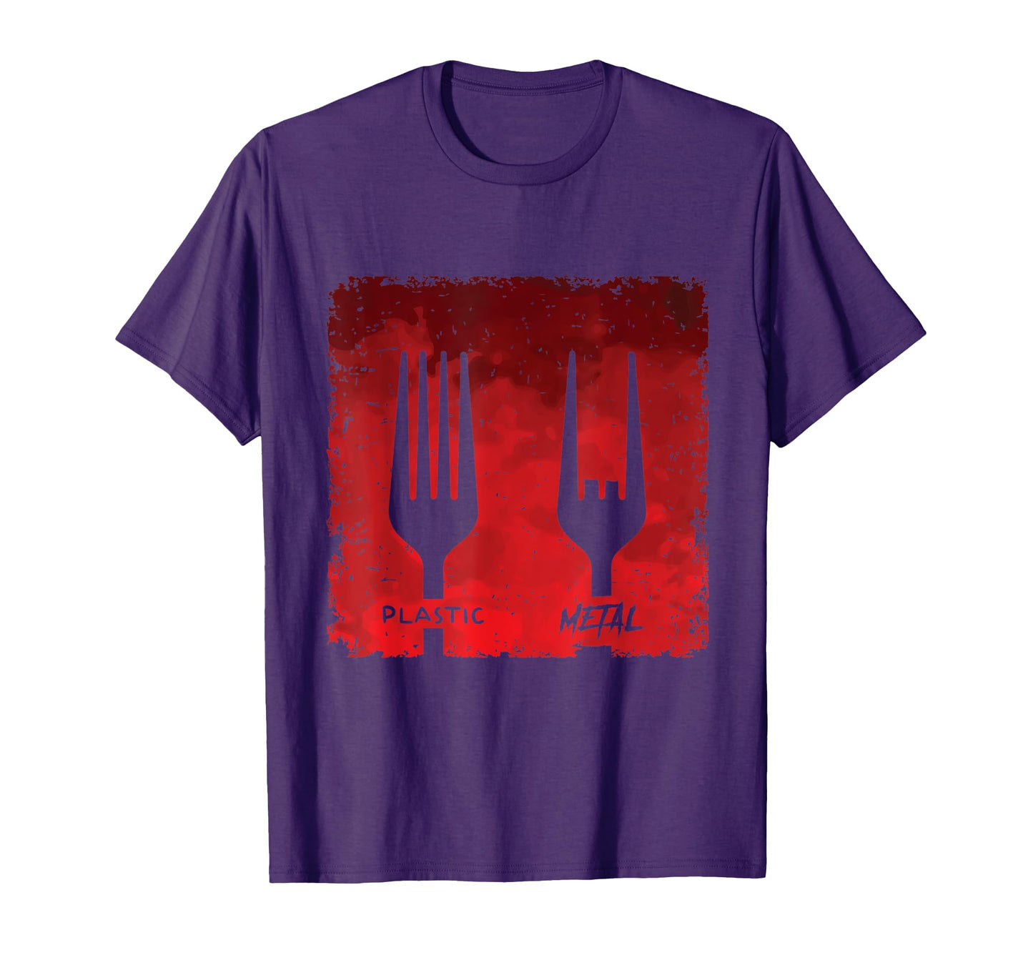 Plastic Fork Metal Music T-Shirt