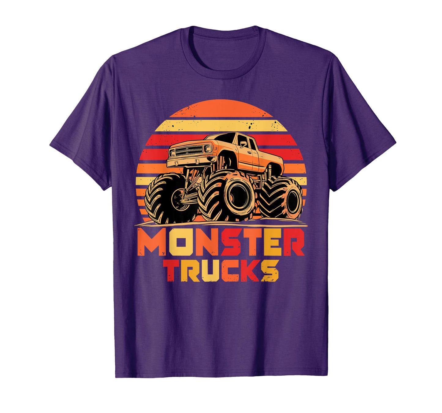Monster Truck Retro Monster Trucks T-Shirt
