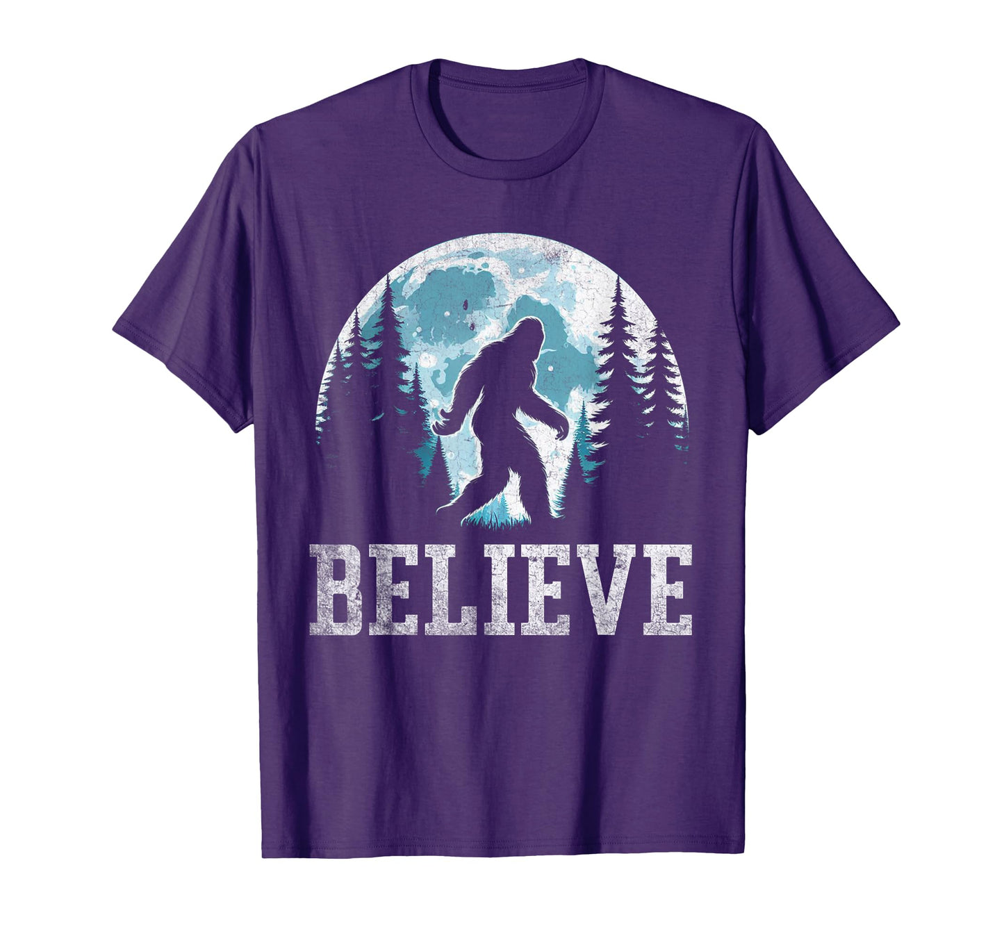 Funny Believe in Bigfoot Sasquatch Gifts Fathers Day BigFoot T-Shirt