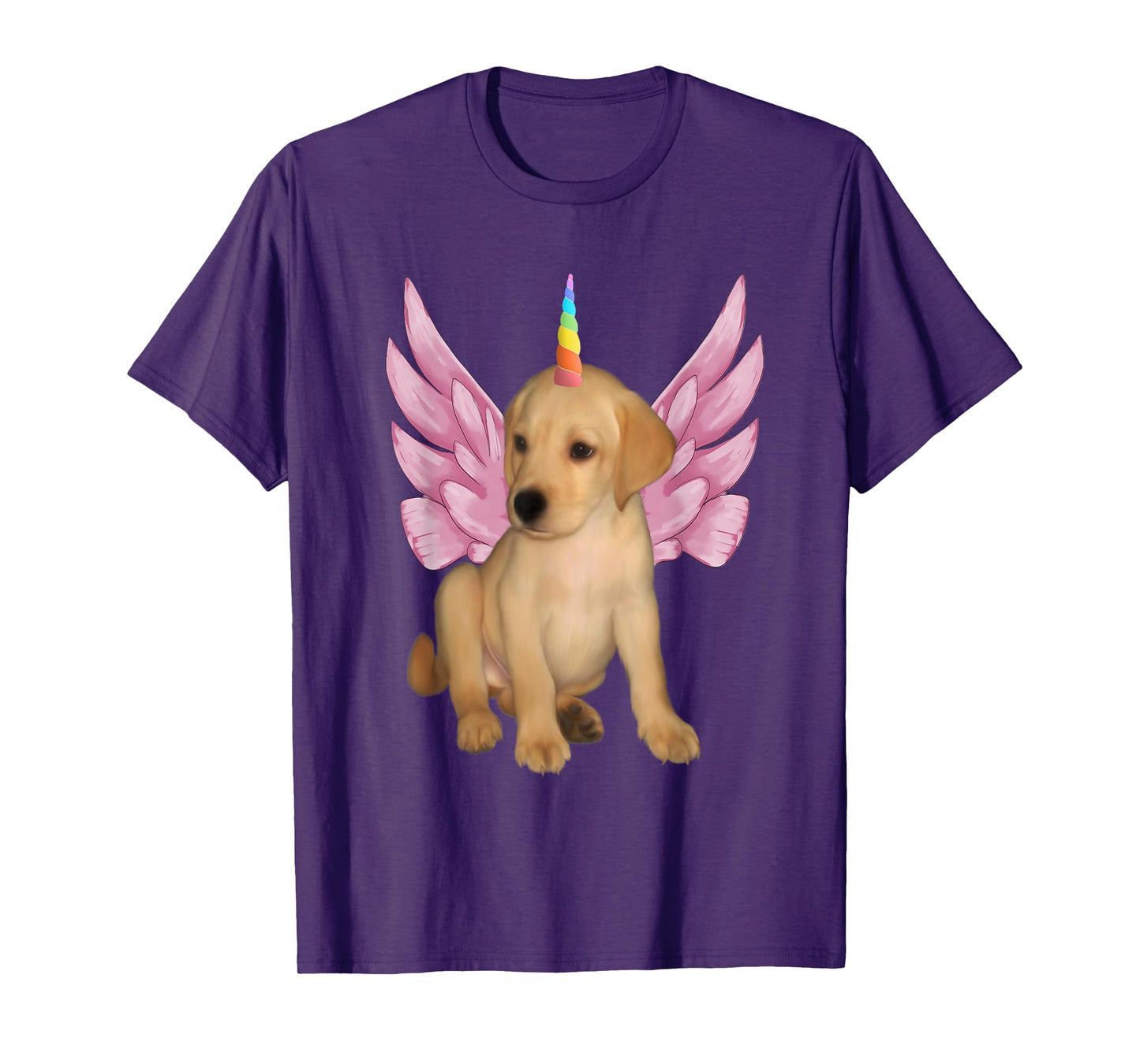 Cute Unicorn Pegasus Unipeg Puppy T-Shirt