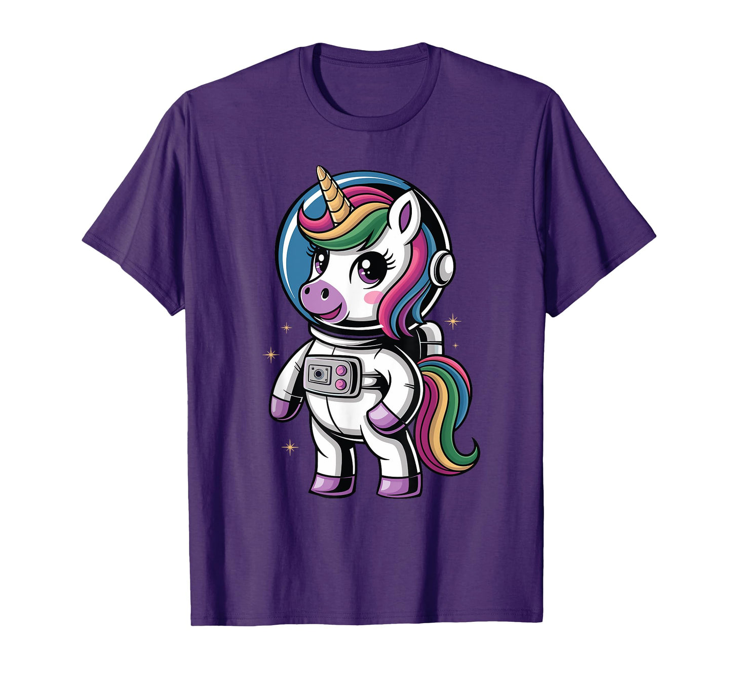 Astronaut Unicorn Cute Space Toddler Girls Kids Women T-Shirt