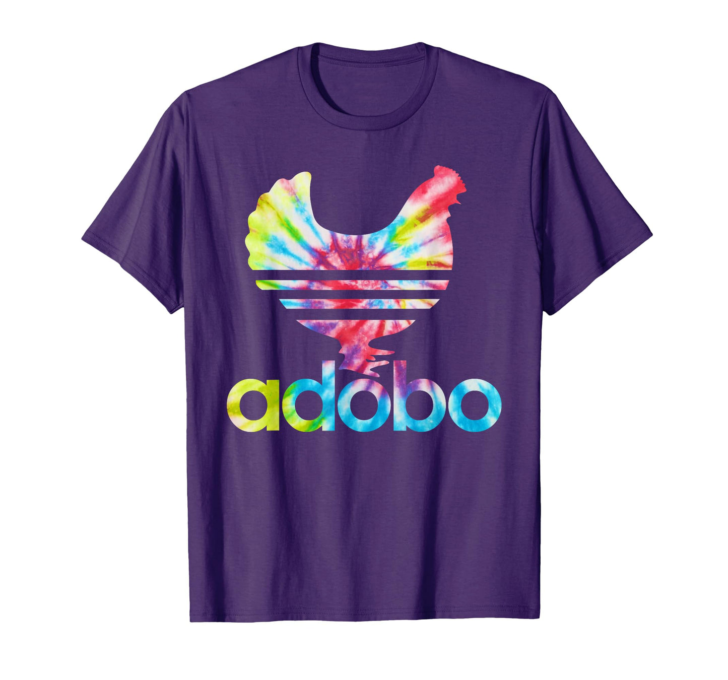 Tie Dye Filipino Adobo Chicken Philippines Funny Pinoy Food T-Shirt