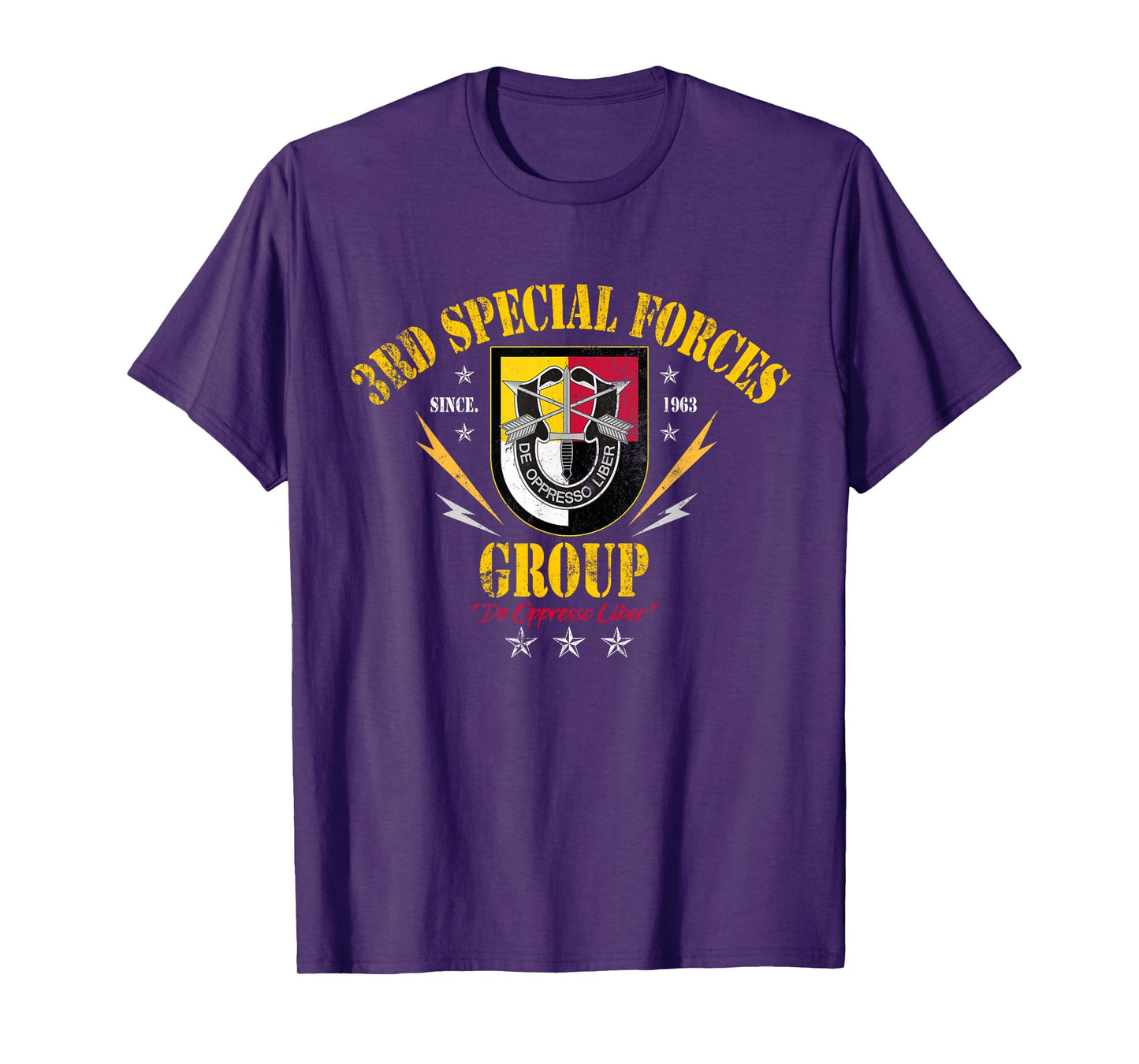 3rd Special Forces Group Veteran T Shirt Military Patriotic T-Shirt