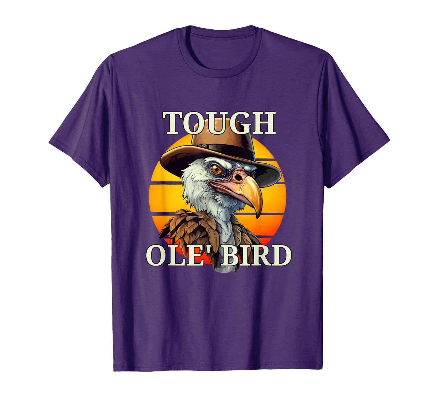 Grandpa Tough Old Bird Buzzard Funny Tough Old Man Joke T-Shirt