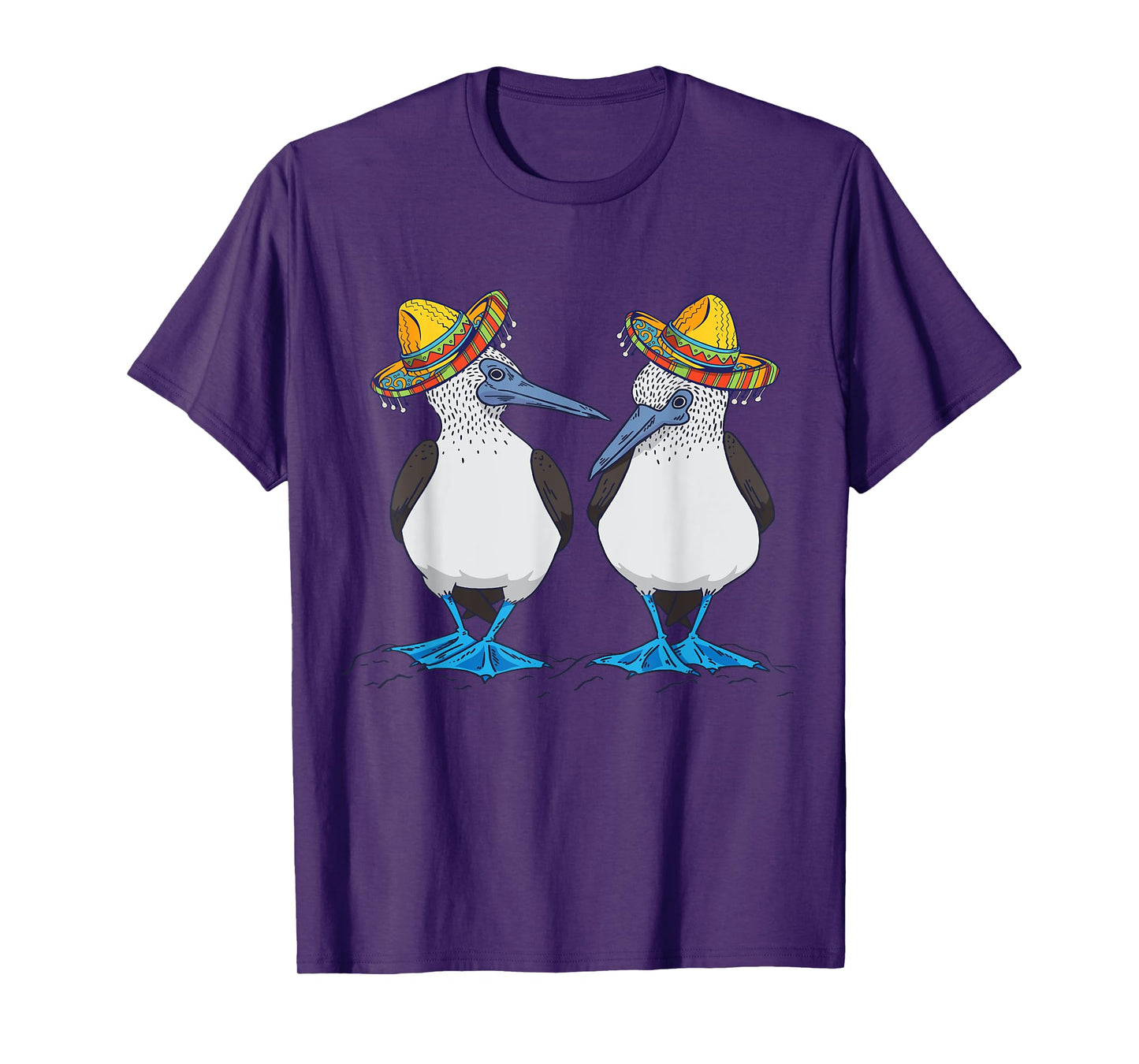 Blue Footed Booby Sombrero Mexican Blue Footed Boobies T-Shirt