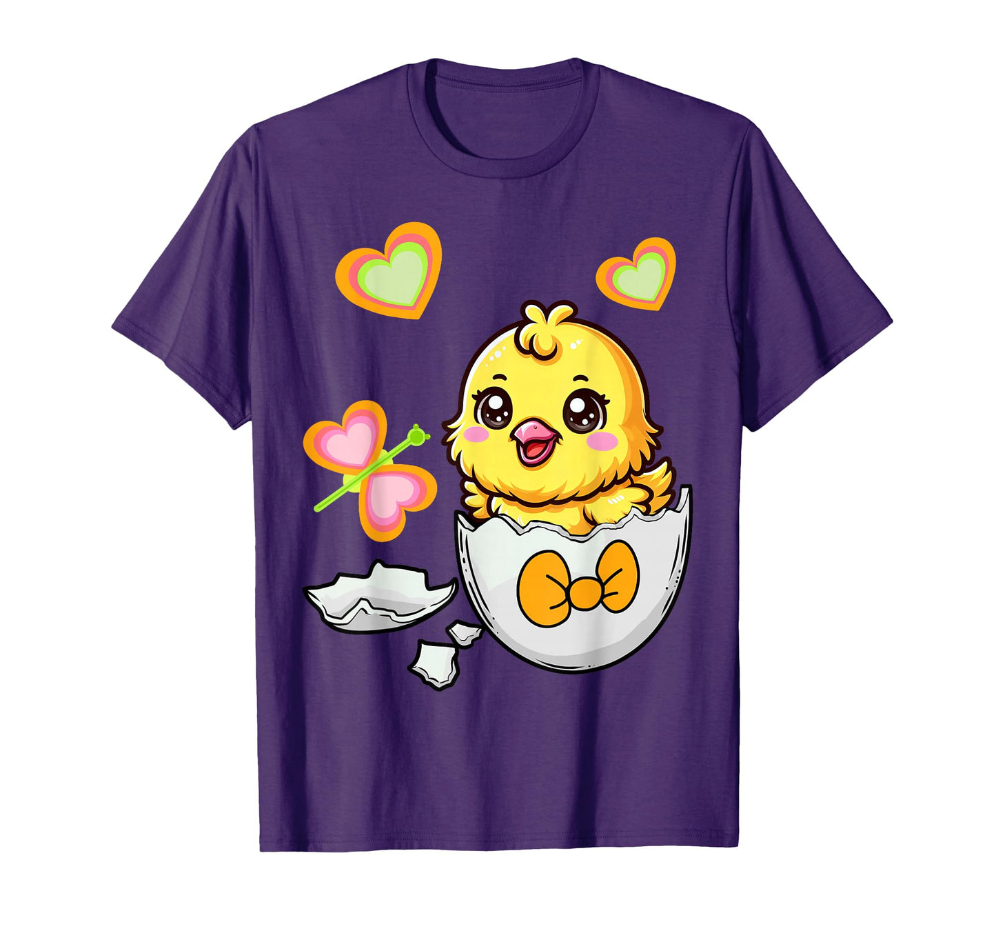 Easter Spring Chicks Children Child Baby Egg Shell Chicken Eggs T-Shirt