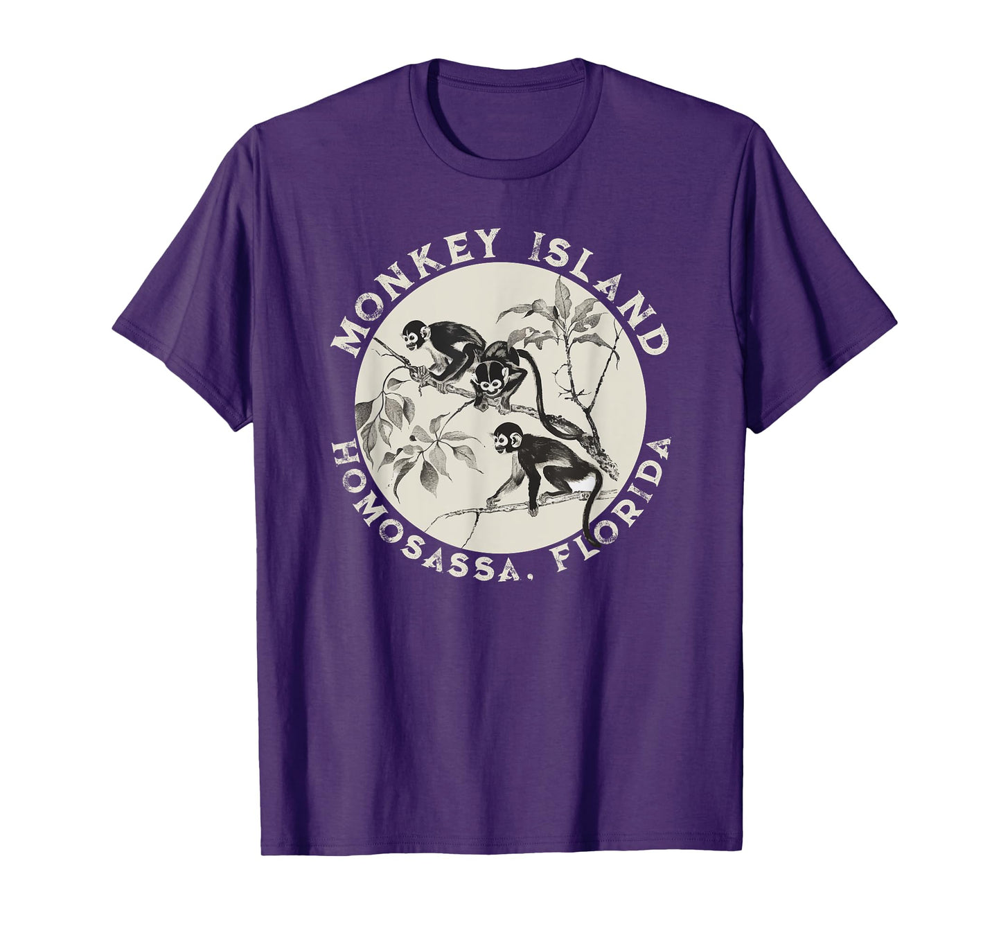 Homosassa Florida Island Of The Spider Monkeys T-Shirt