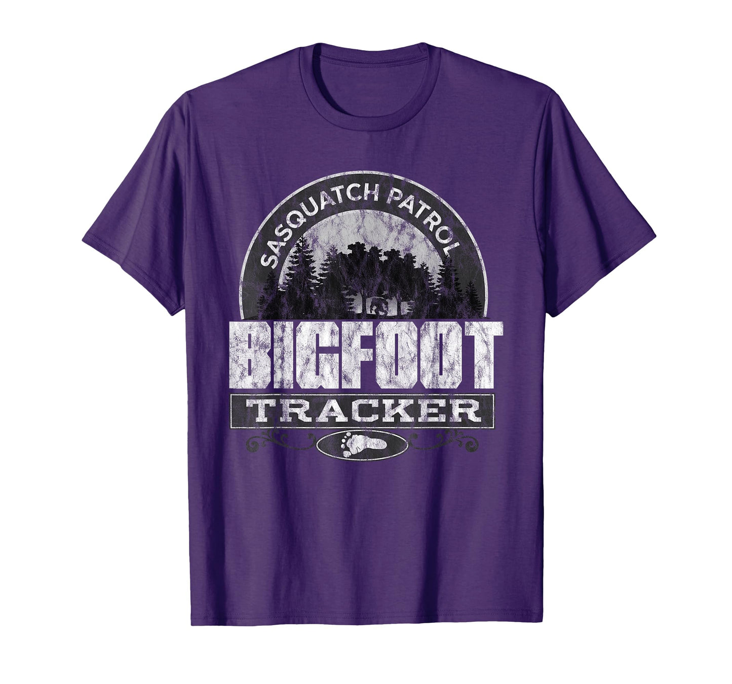 Sasquatch Patrol Big Foot Tracker I Believe T-Shirt