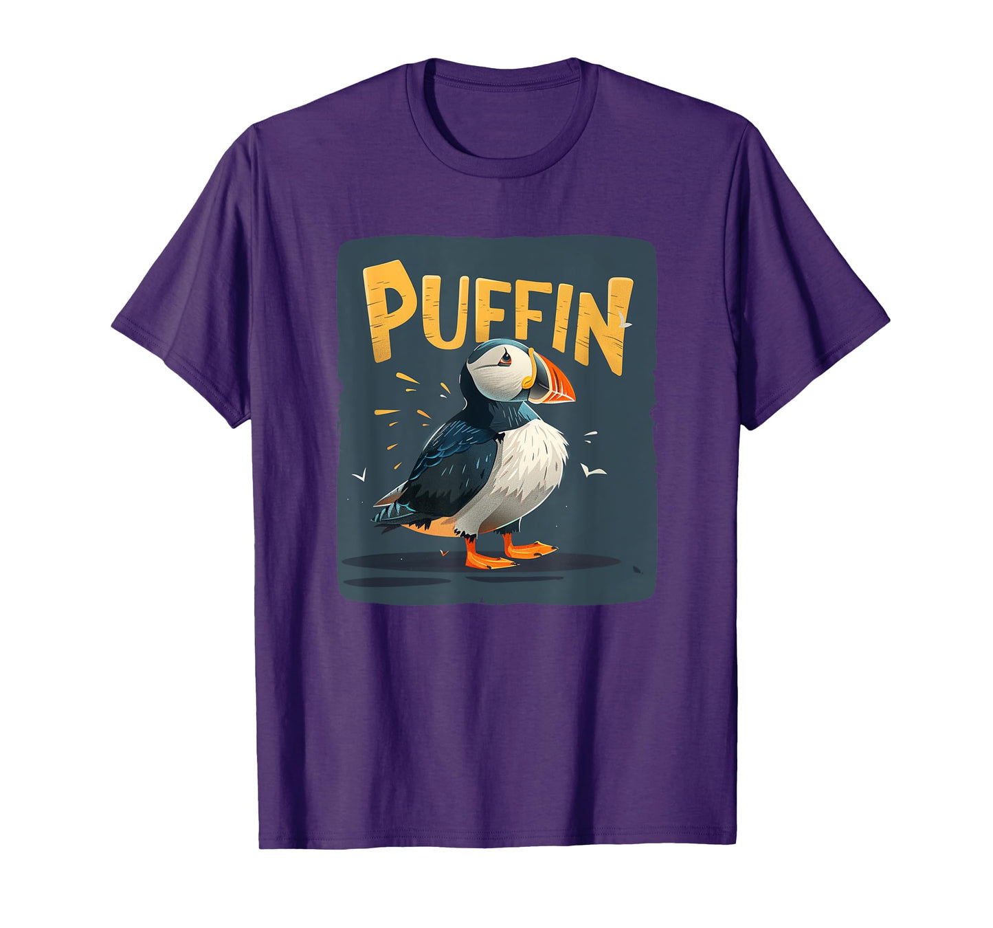 Pretty Puffin for Birds Boys and Girls T-Shirt