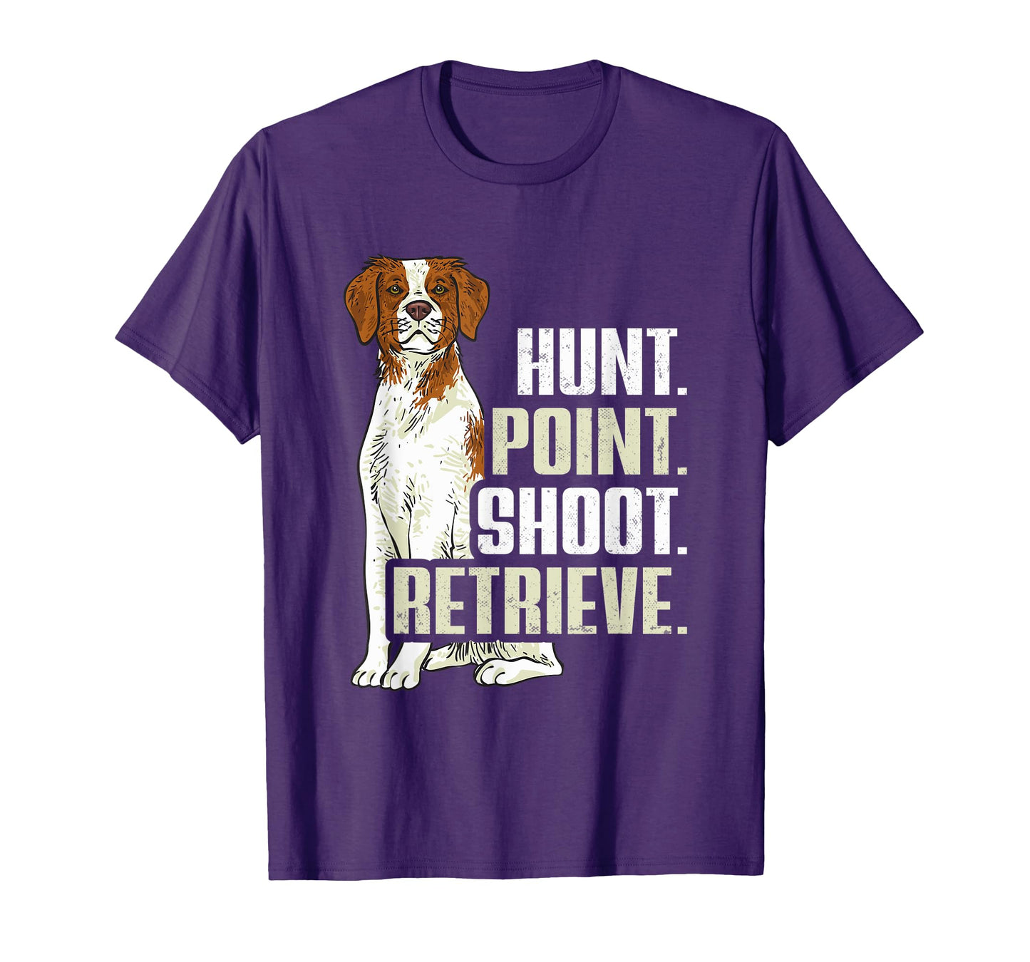 Brittany Spaniel Hunting Brittany Dog T-Shirt