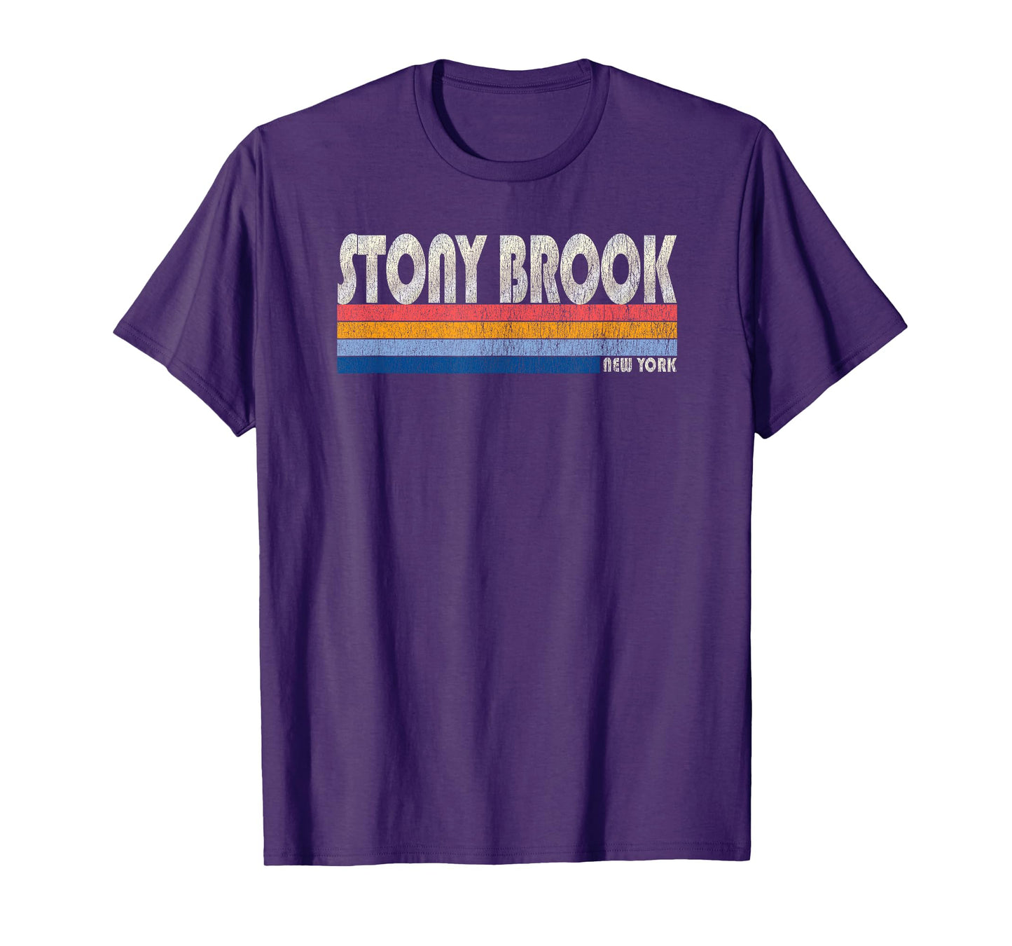 Vintage 70s 80s Style Stony Brook NY T-Shirt