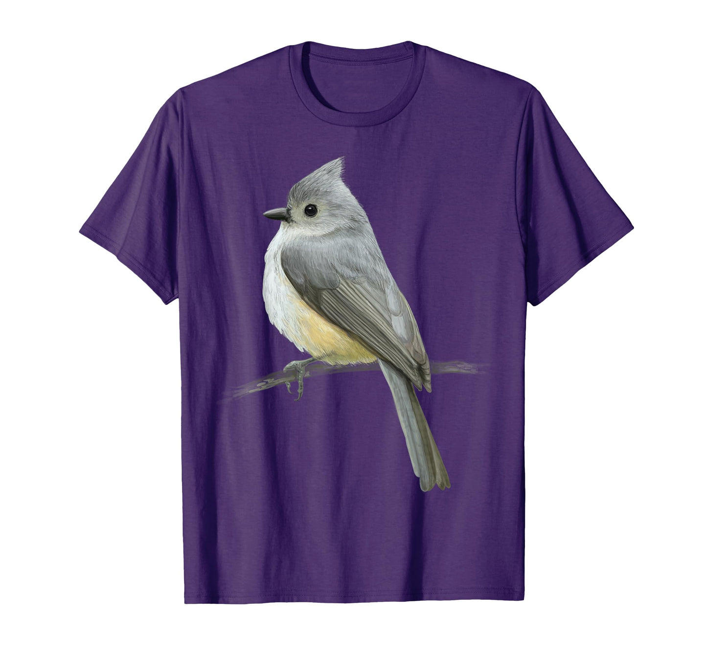 cute Tufted titmouse Bird for lovers Birds Watching Birding T-Shirt