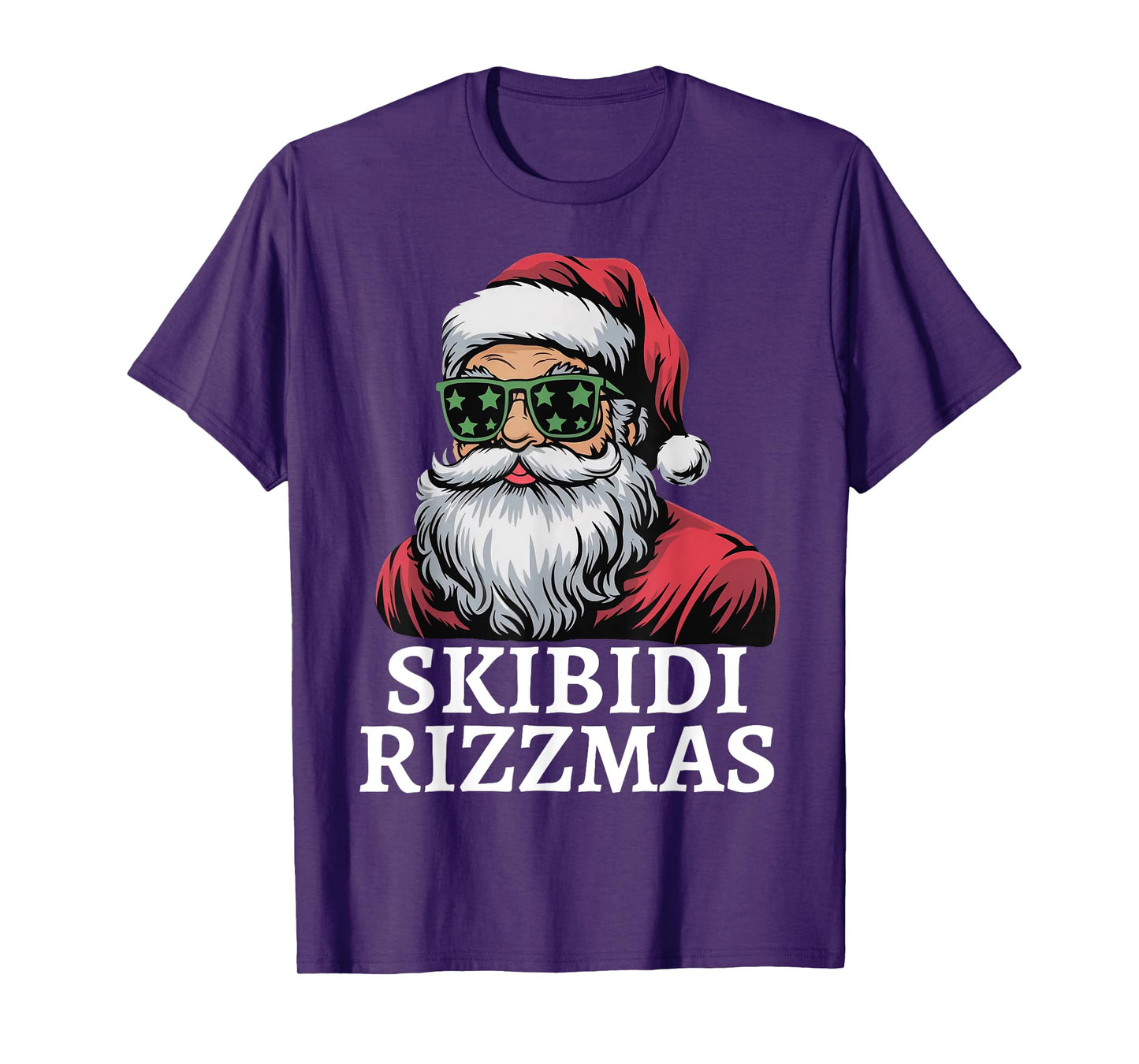 Skibidi Rizzmas Christmas Rizz Santa Charisma Teens Kids T-Shirt